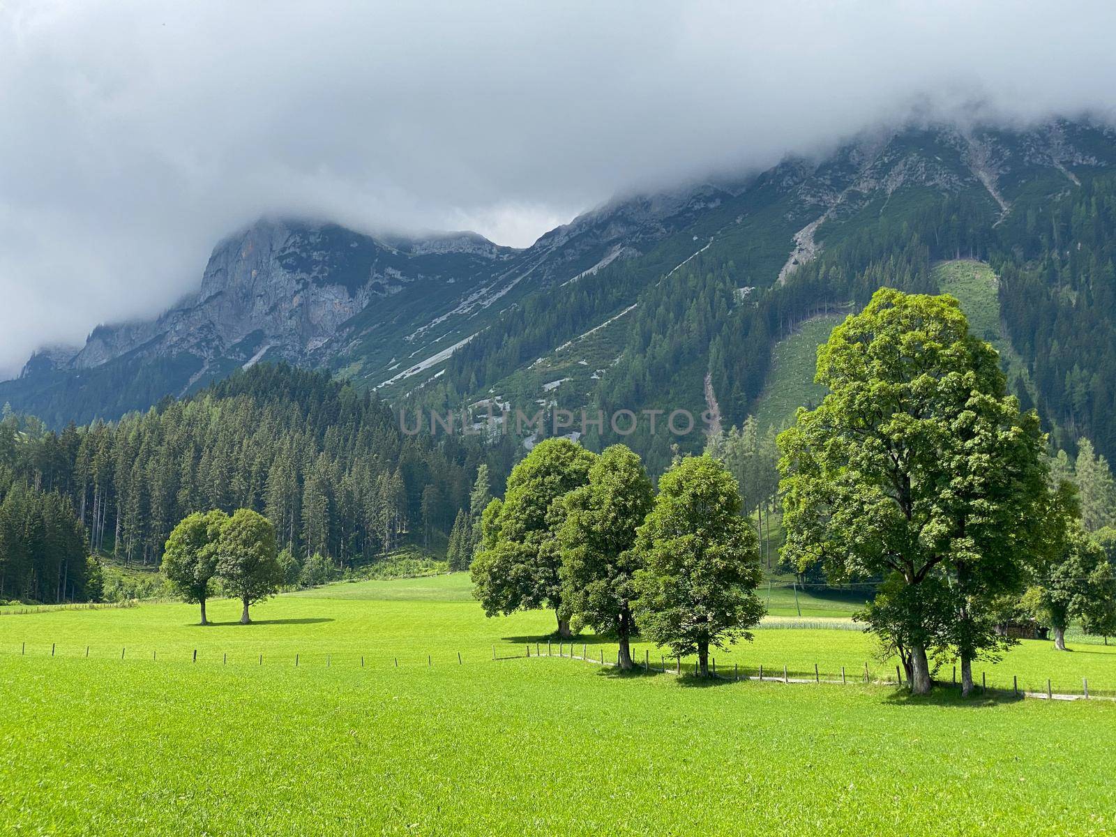Landscape in Ramsau am Dachstein, Austria.  by CaptureLight