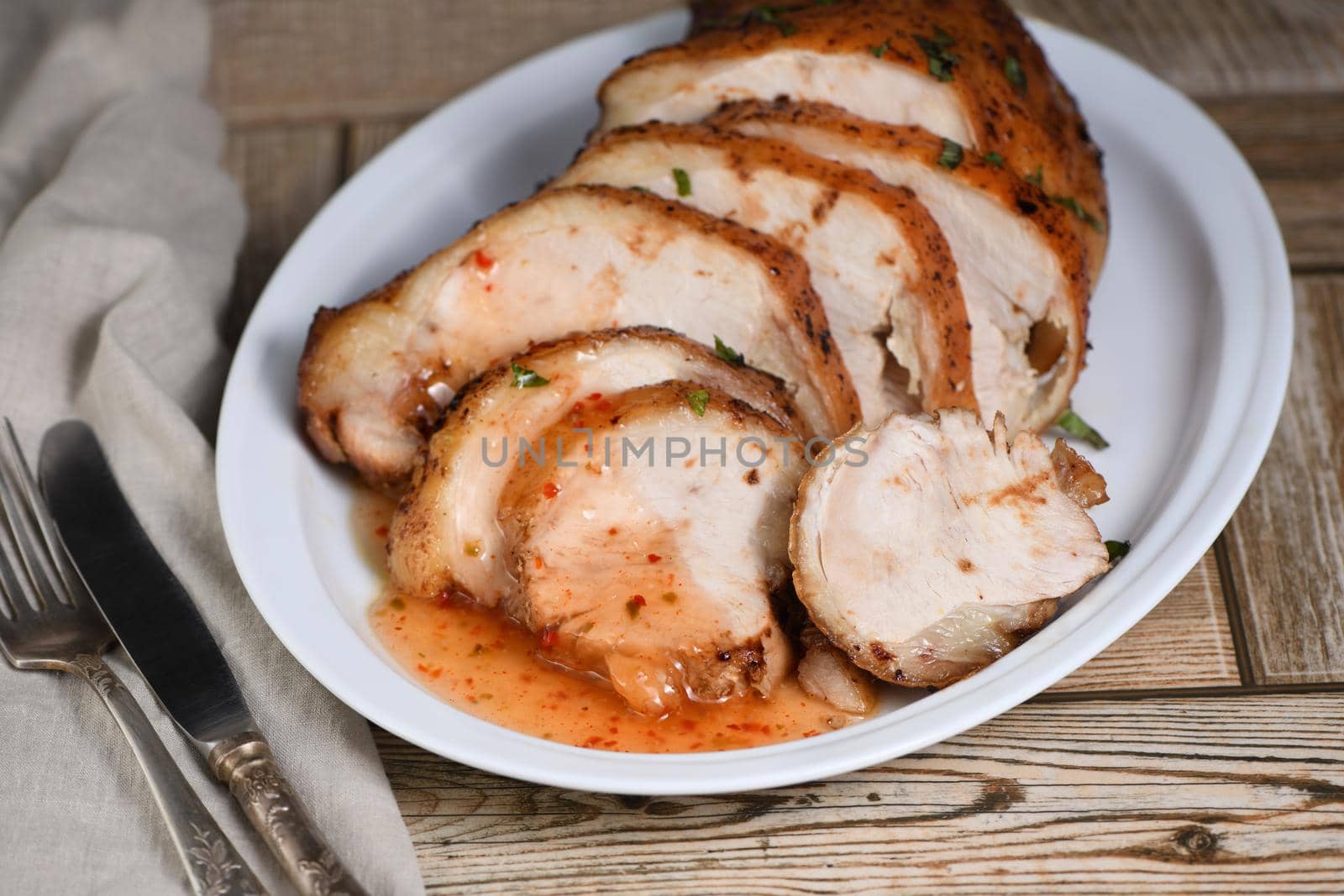 Baked turkey breast by Apolonia