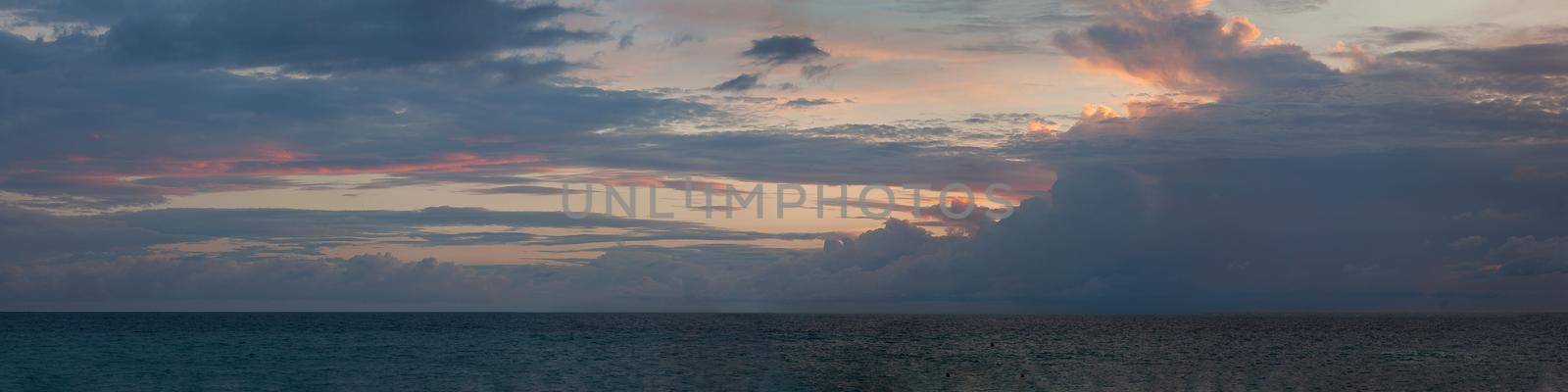Sunset at the black sea by Angorius
