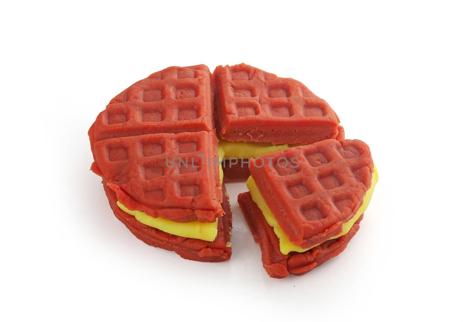 Plasticine Viennese Waffles by Angorius