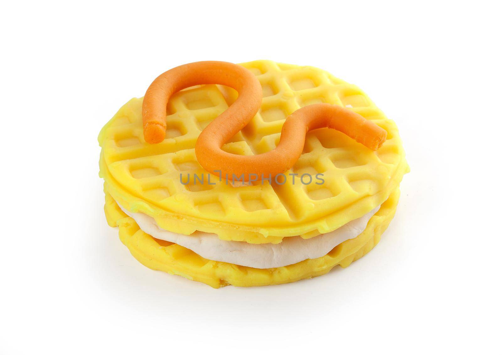 Plasticine Viennese Waffles by Angorius