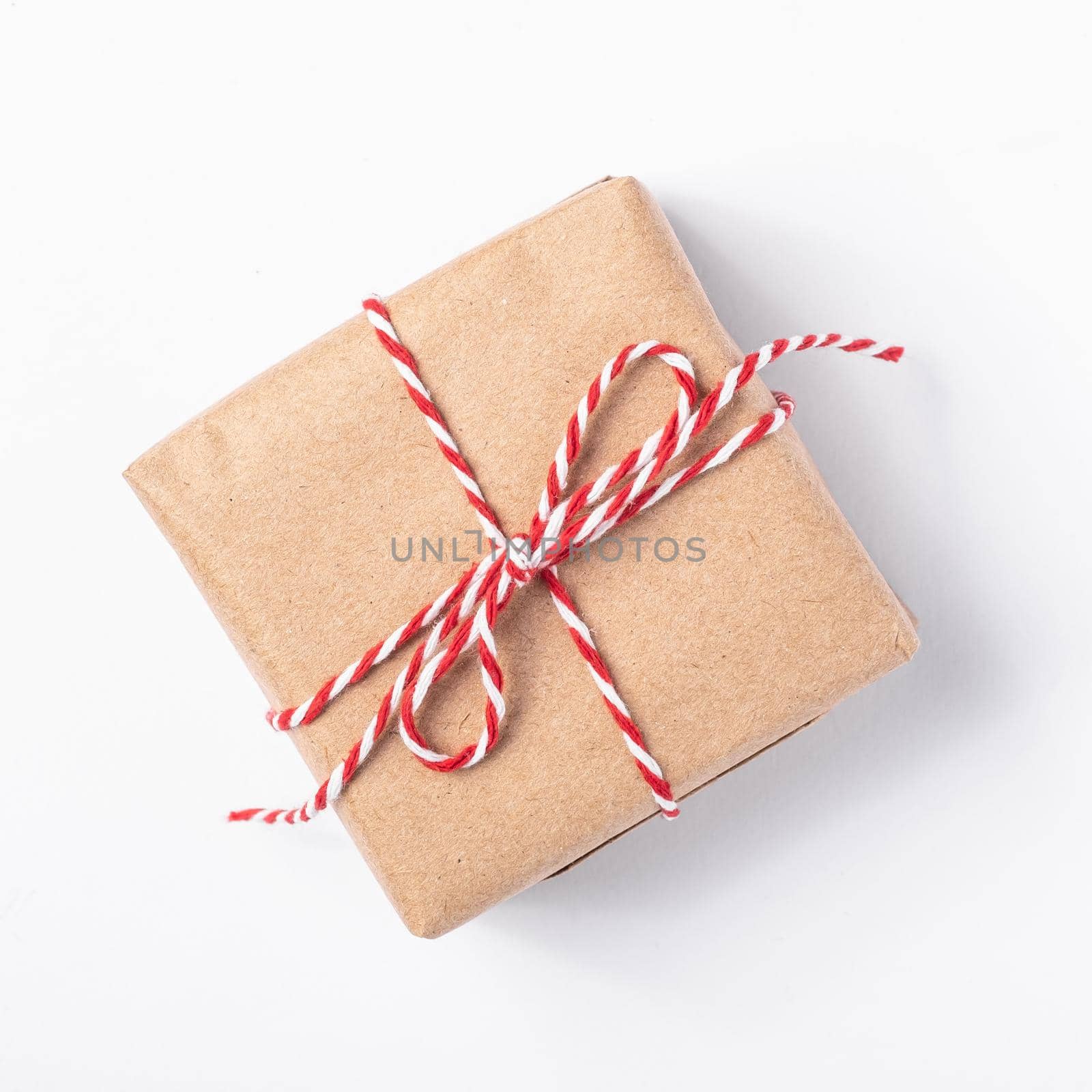 Christmas holidays zero waste paper giftbox wrapping by Frostroomhead