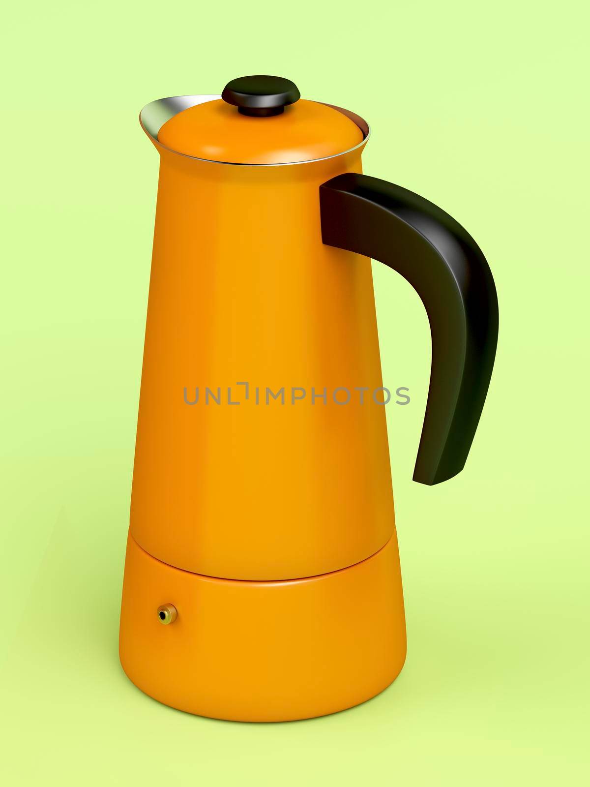 Orange moka pot by magraphics