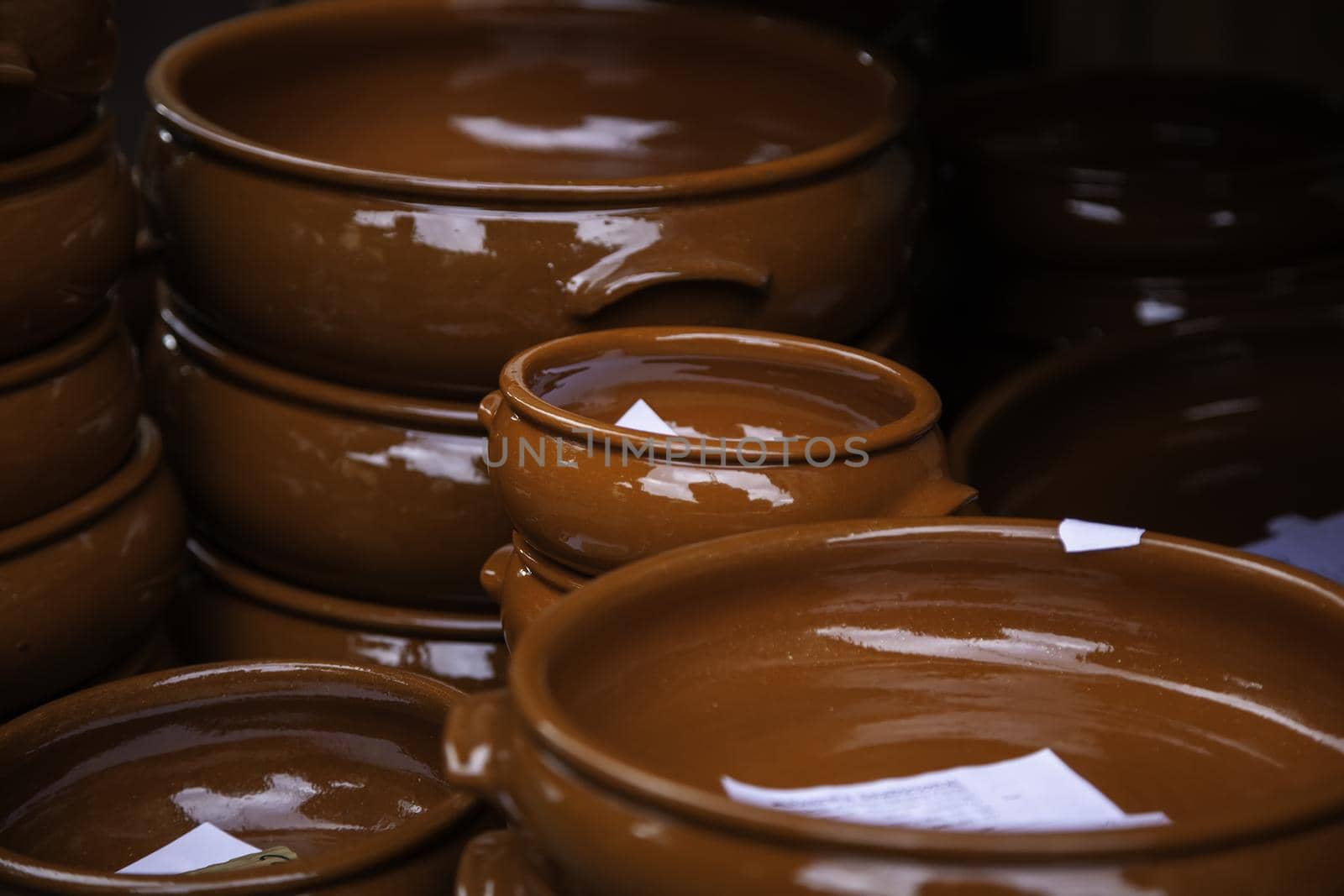 Clay bowls to eat by esebene
