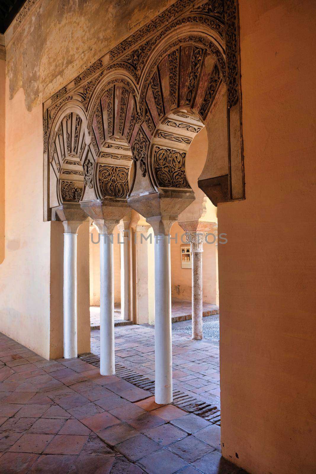 Arabic archs in La Alcazaba by JCVSTOCK
