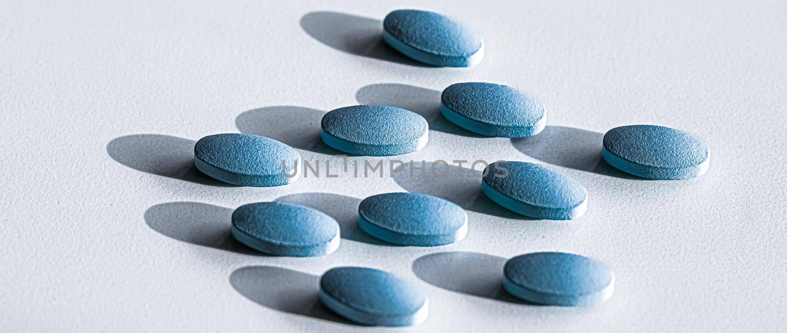 Mint pills as herbal medication, pharma brand store, probiotic drugs as nutrition healthcare or diet supplement products for pharmaceutical industry ads