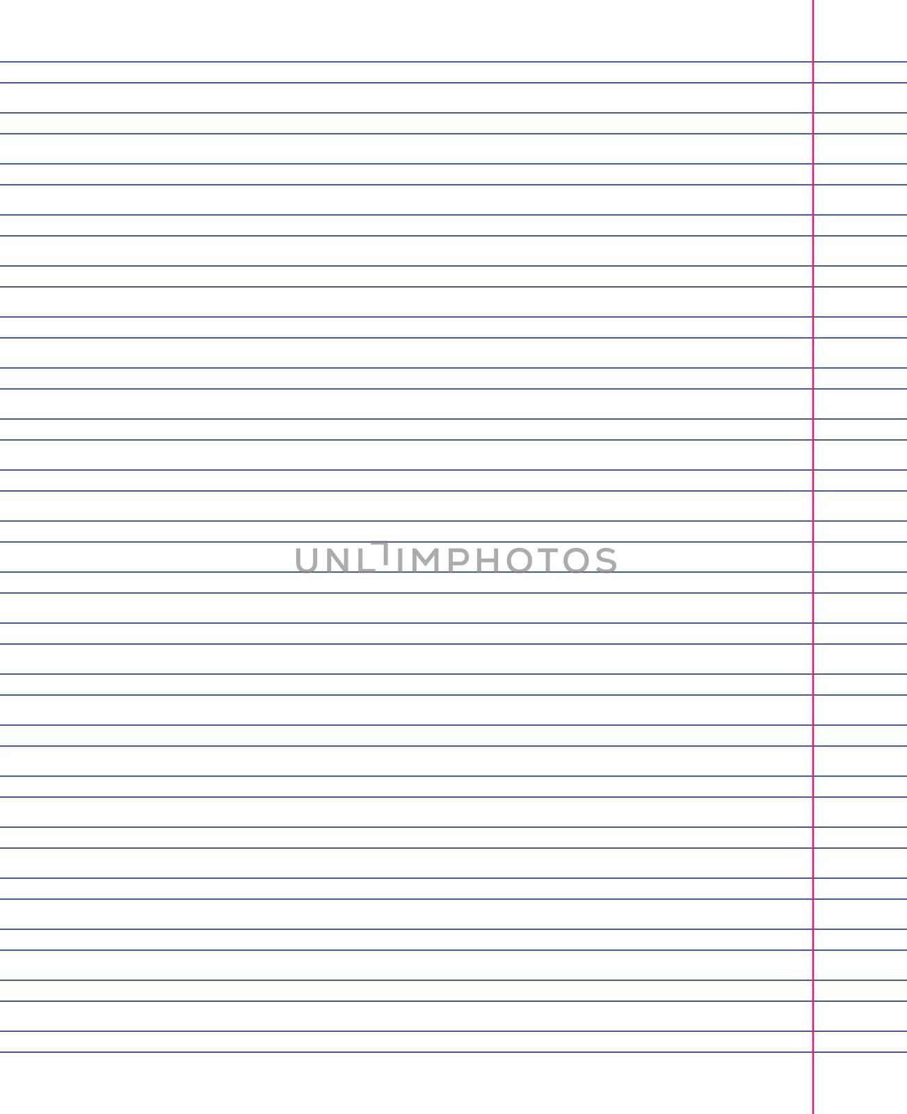 Grid paper. Abstract striped background with color horizontal lines. Geometric pattern for school, wallpaper, textures, notebook. Lined paper blank isolated on transparent background.