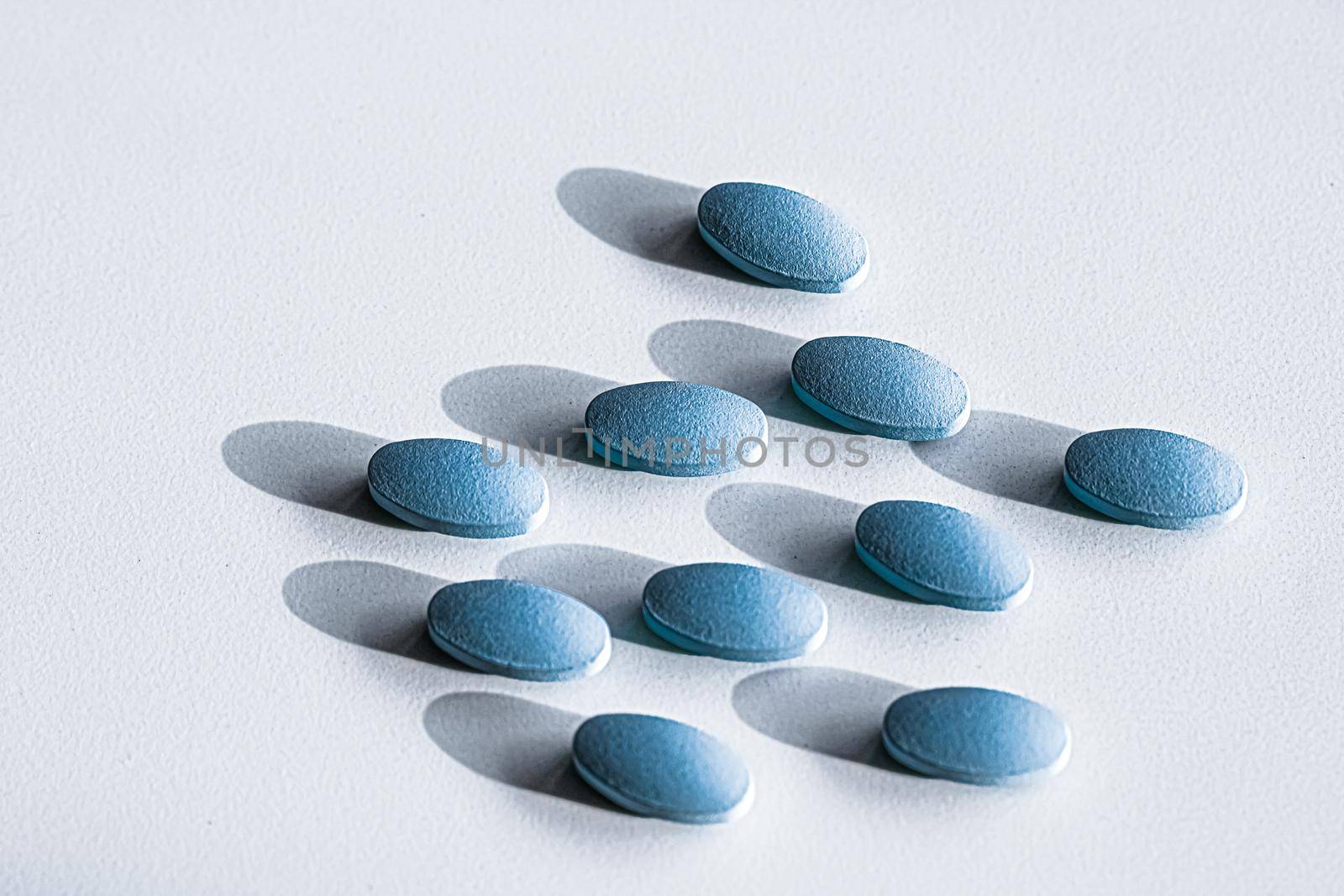 Mint pills as herbal medication, pharma brand store, probiotic drugs as nutrition healthcare or diet supplement products for pharmaceutical industry ads