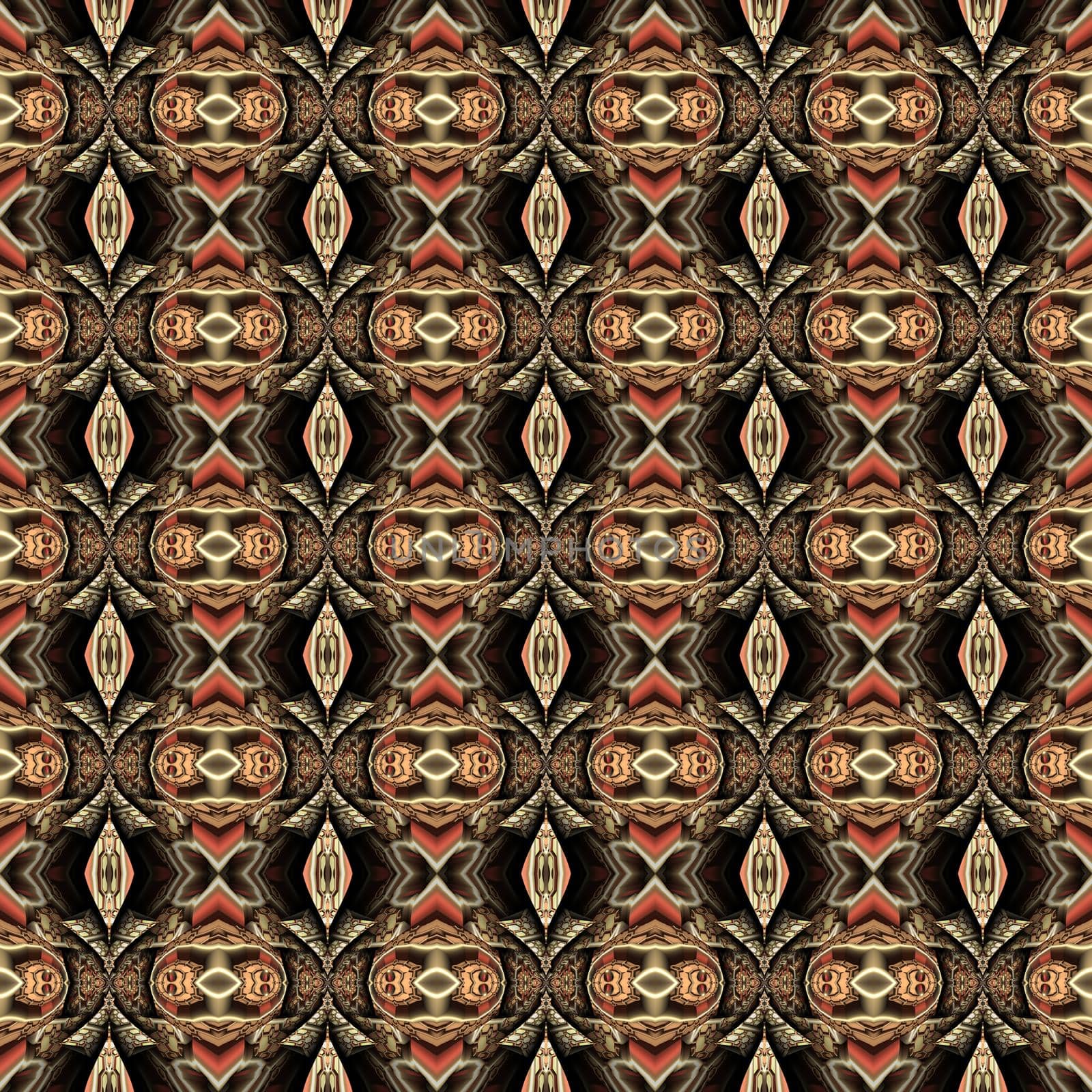 3D render of luxury background with embossed abstract pattern