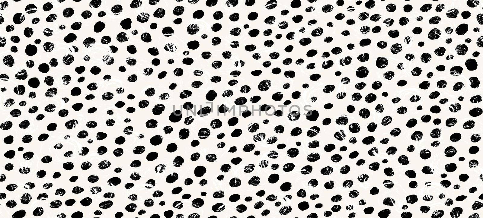 Abstract modern leopard seamless pattern. Animals trendy background. Black and white decorative vector stock illustration for print, card, postcard, fabric, textile. Modern ornament of stylized skin.