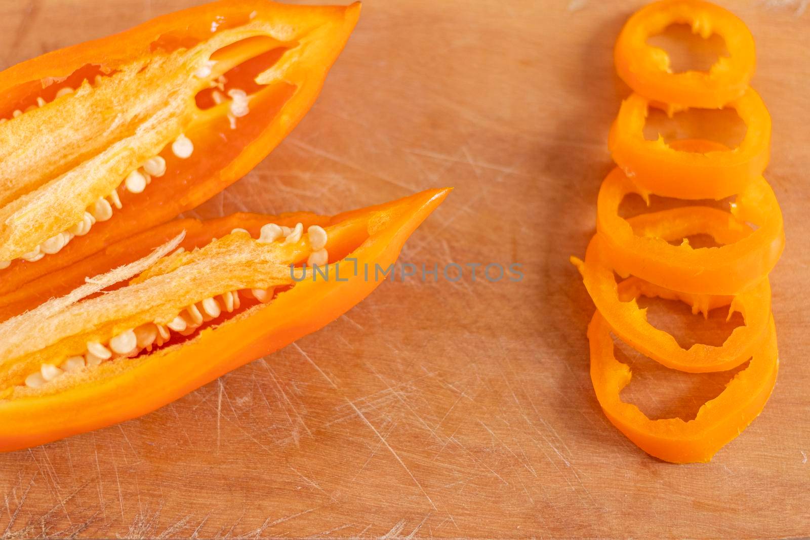 Peruvian yellow pepper. Yellow pepper used in Peruvian cuisine.