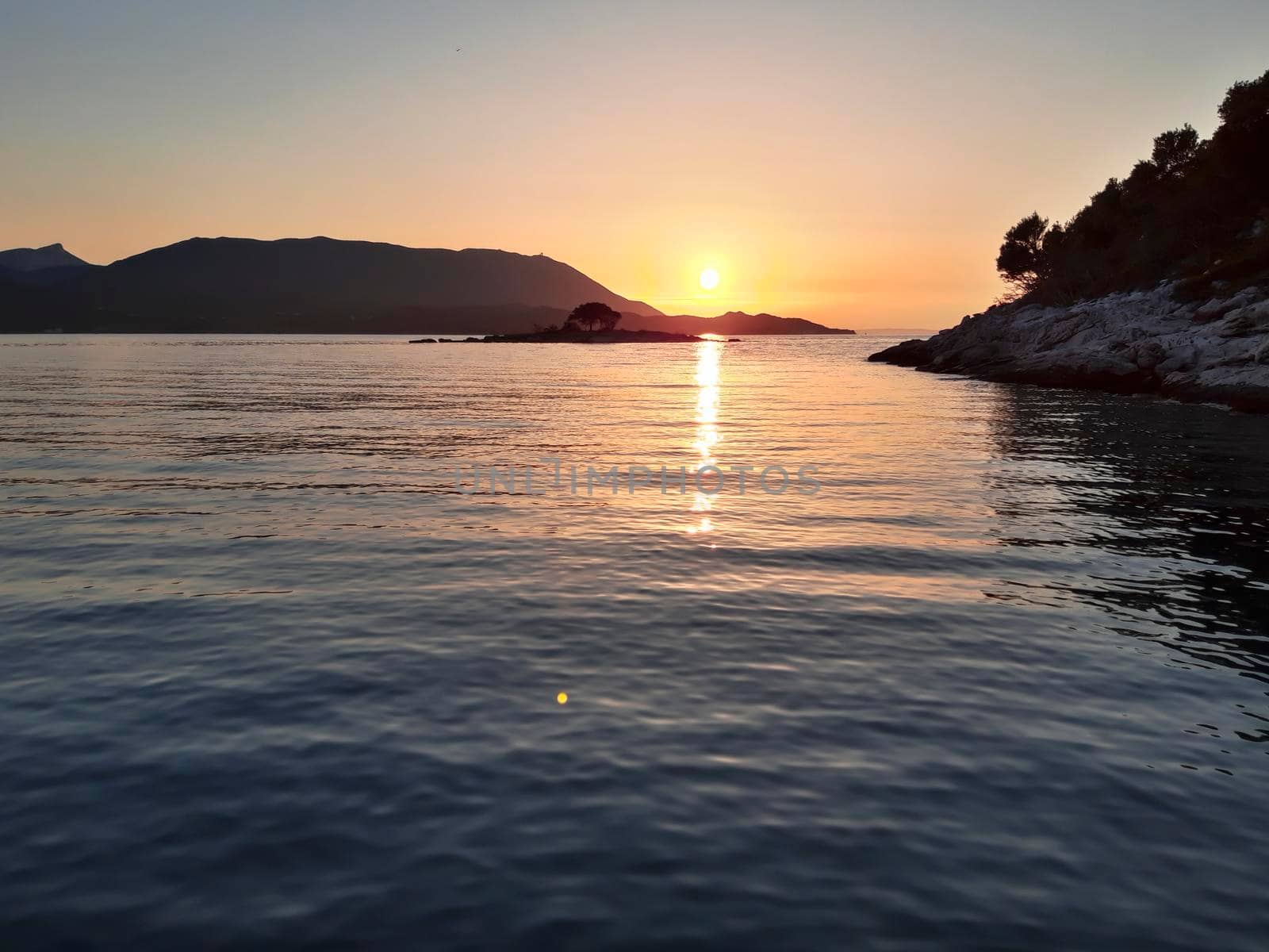 Sunset At Adriatic Sea Croatia