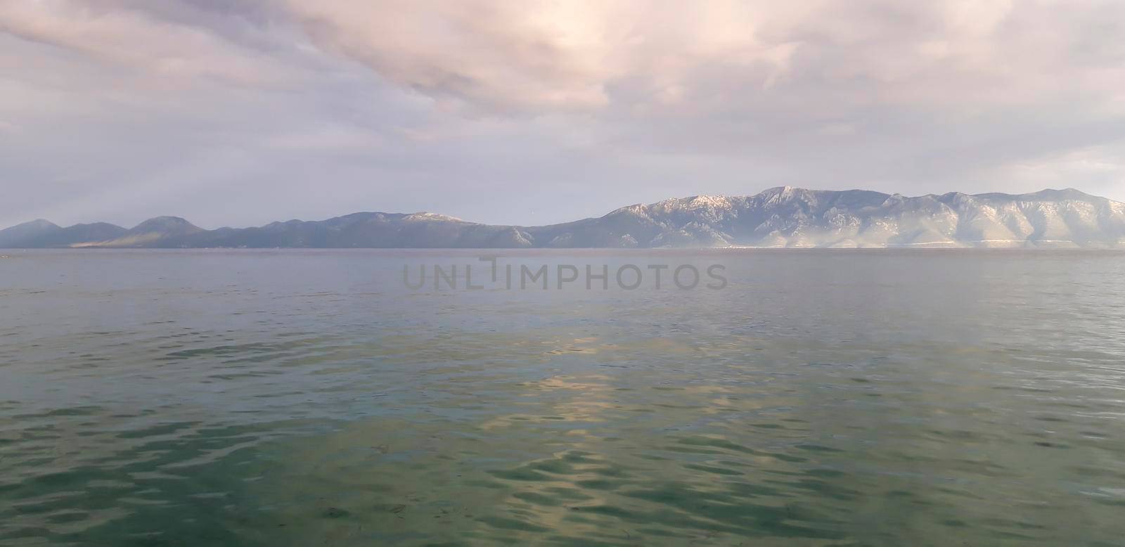 Peaceful Hvar Seascape Sunset Photo