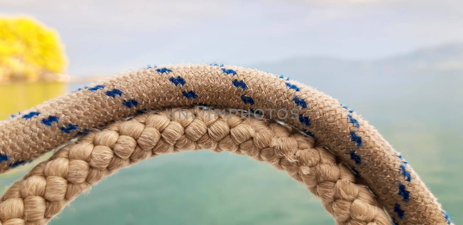 Marine Rope Macro Close Up