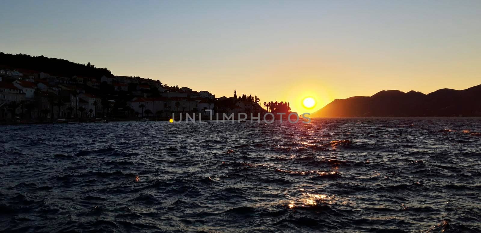 Sunset At Adriatic Sea Croatia