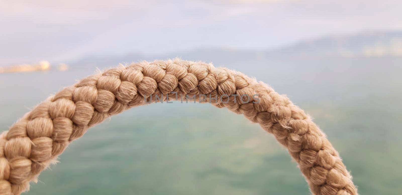 Marine Rope Macro Close Up