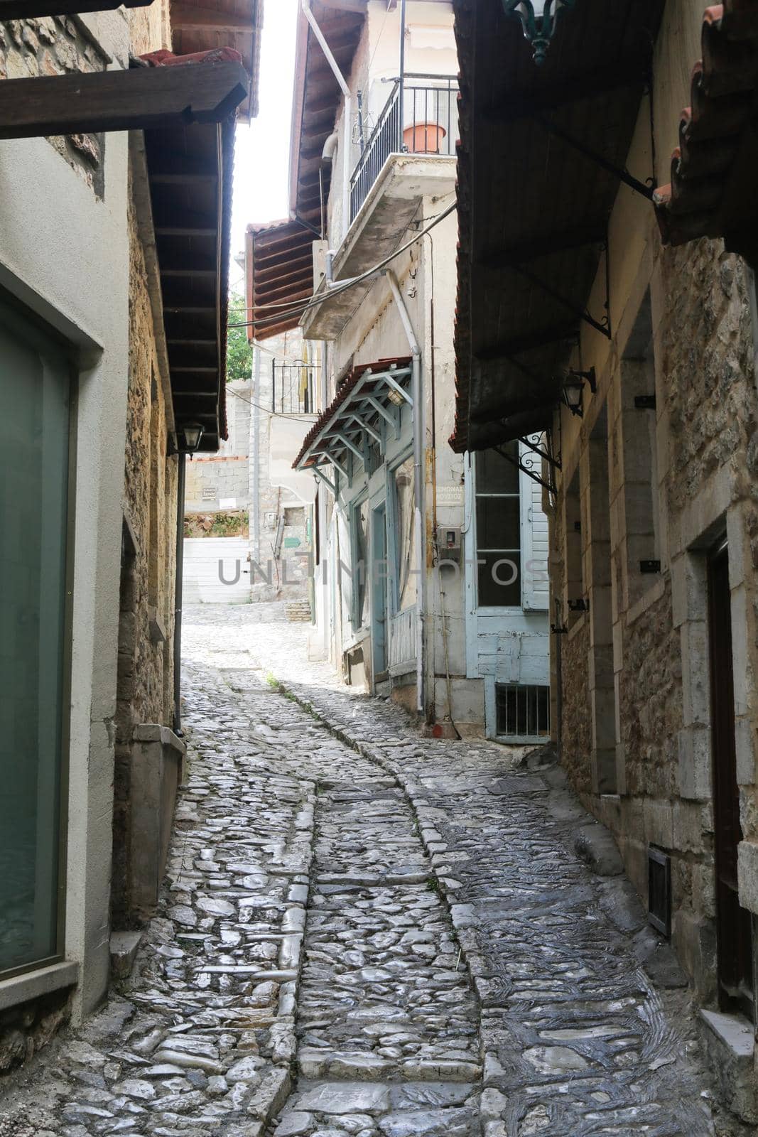 The famous Karytaina village located in Arcadia Peloponnese, Greece