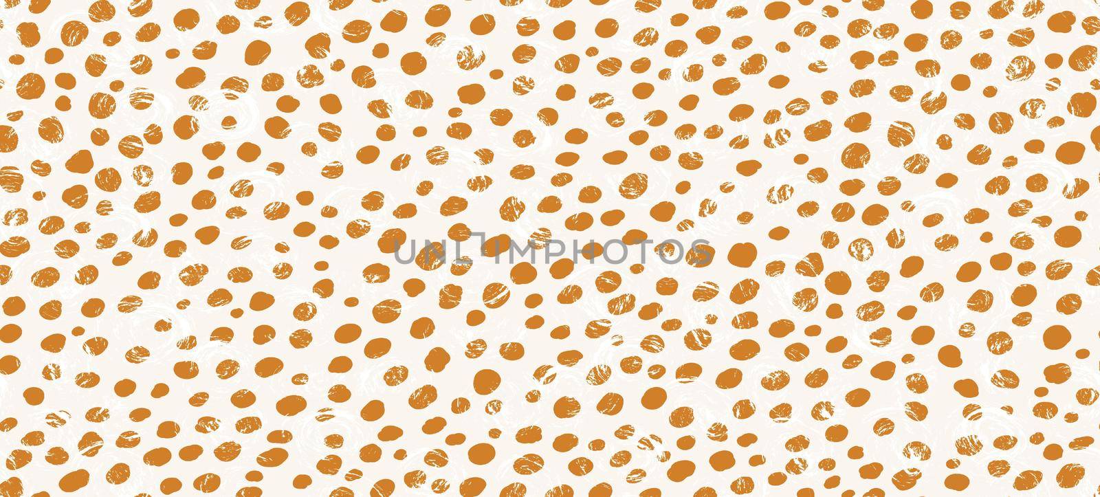 Abstract modern leopard seamless pattern. Animals trendy background. Brown and white decorative vector stock illustration for print, card, postcard, fabric, textile. Modern ornament of stylized skin by allaku