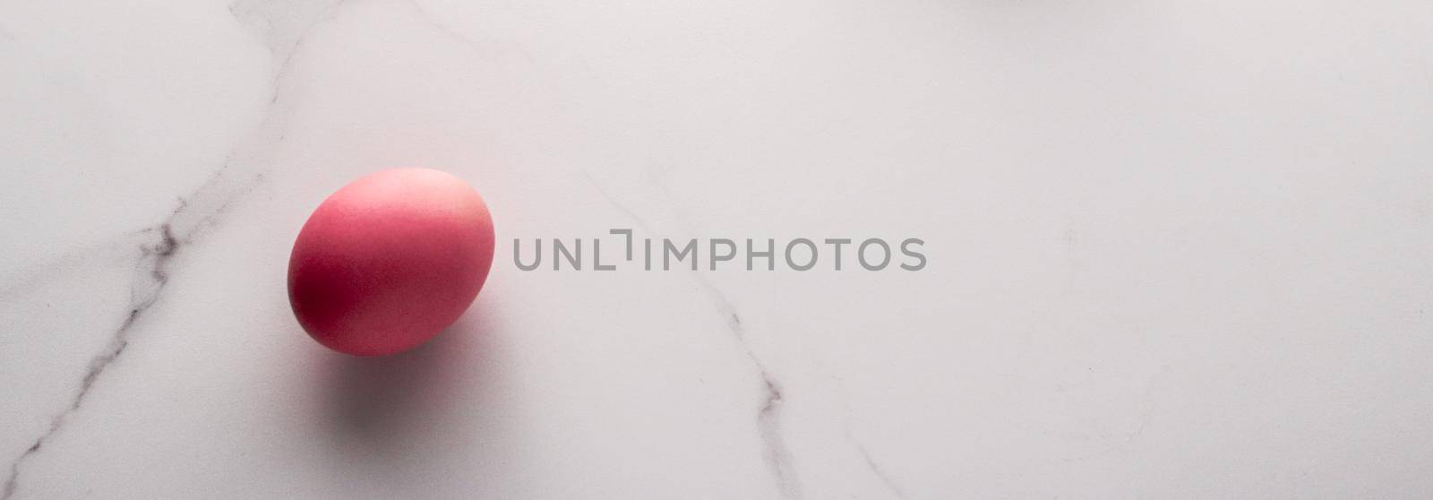 Ingredient, branding and diet concept - Egg on marble table as minimalistic food flat lay, top view food brand photography flatlay and recipe inspiration for cooking blog, menu or cookbook design