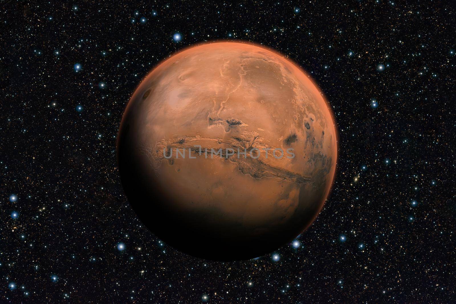 Mars planet beyond our solar system.  by alones