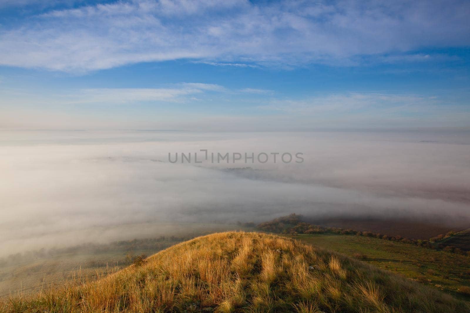 Misty morning in Central Bohemian Highlands, Czech Republic.  by CaptureLight