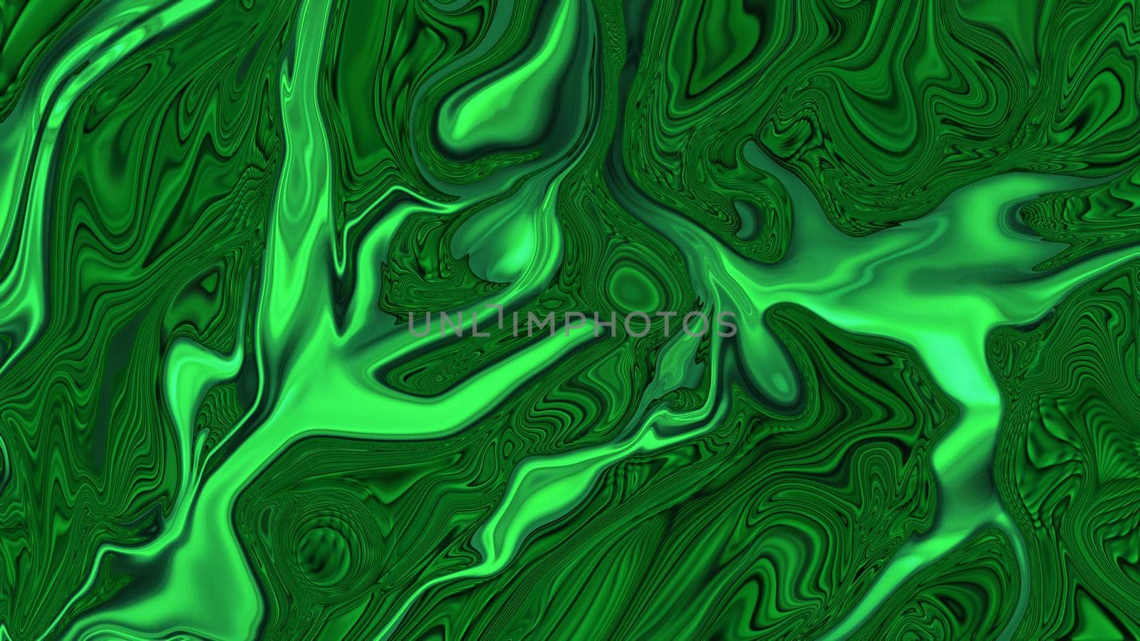 Abstract neon green liquid background.