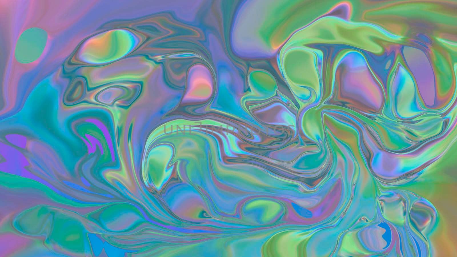 Abstract neon multicolored liquid background.