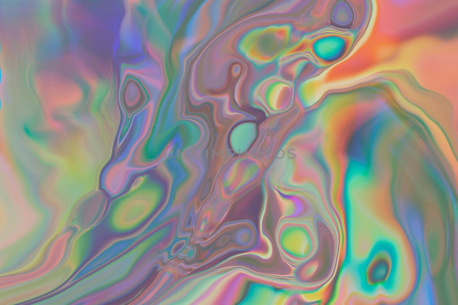 Abstract blurred rainbow background with texture.