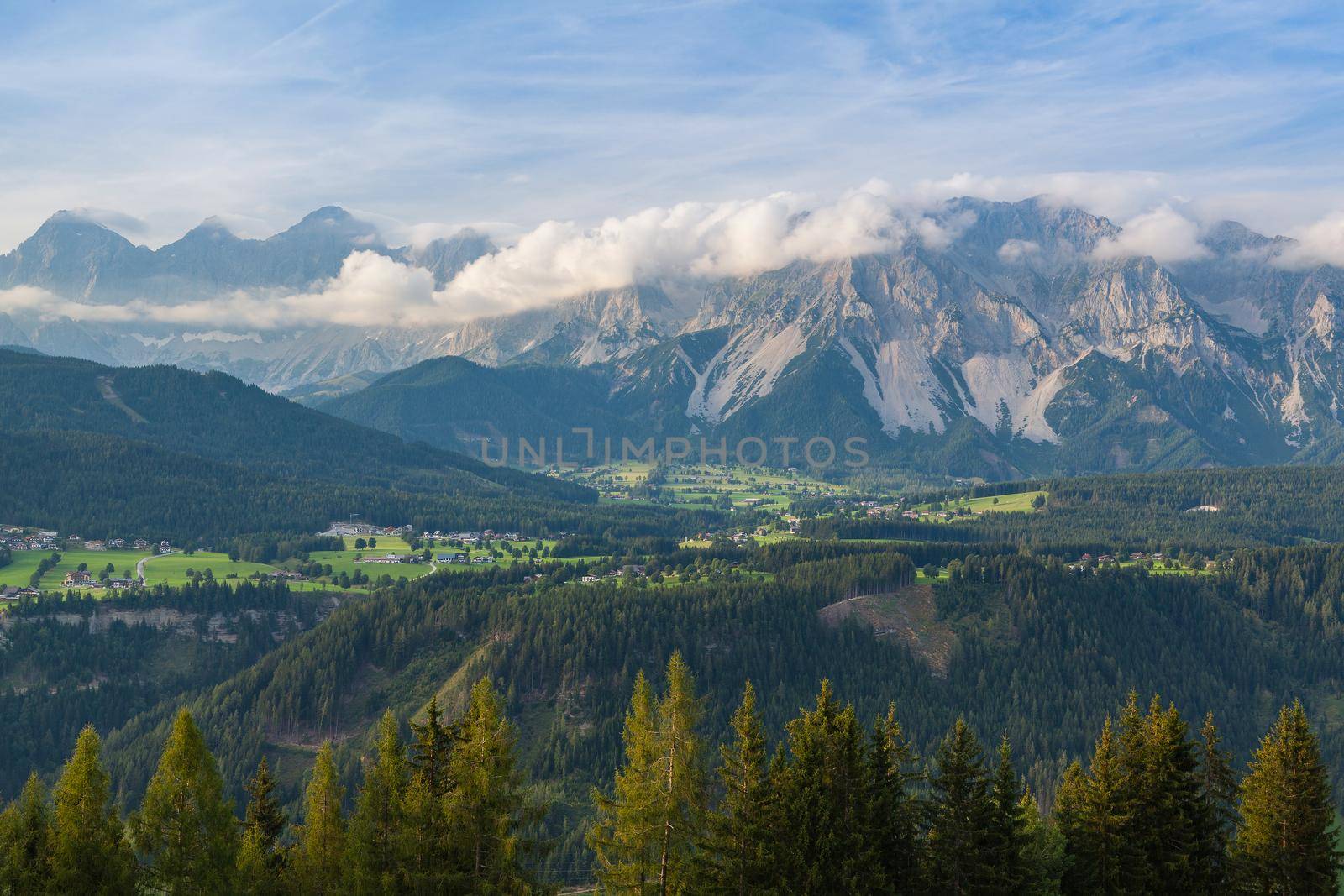 Summer scenery in the Schladming, Austria.  by CaptureLight