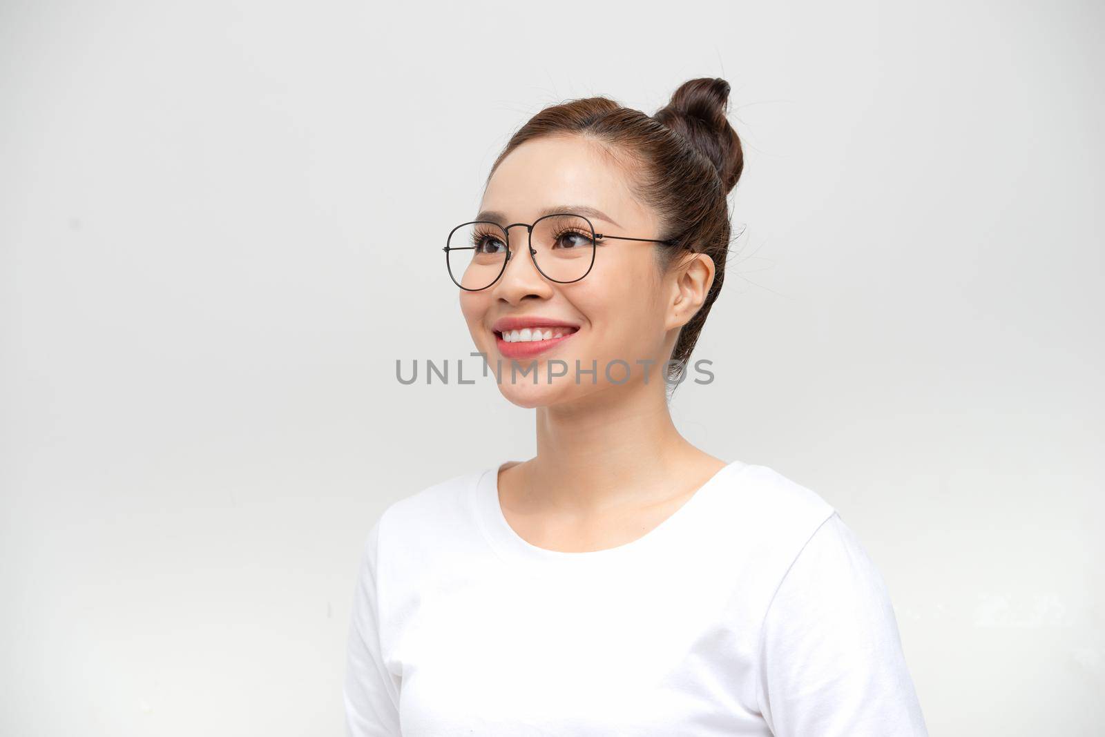 Young beauty Asian woman with healthy skin care concept.