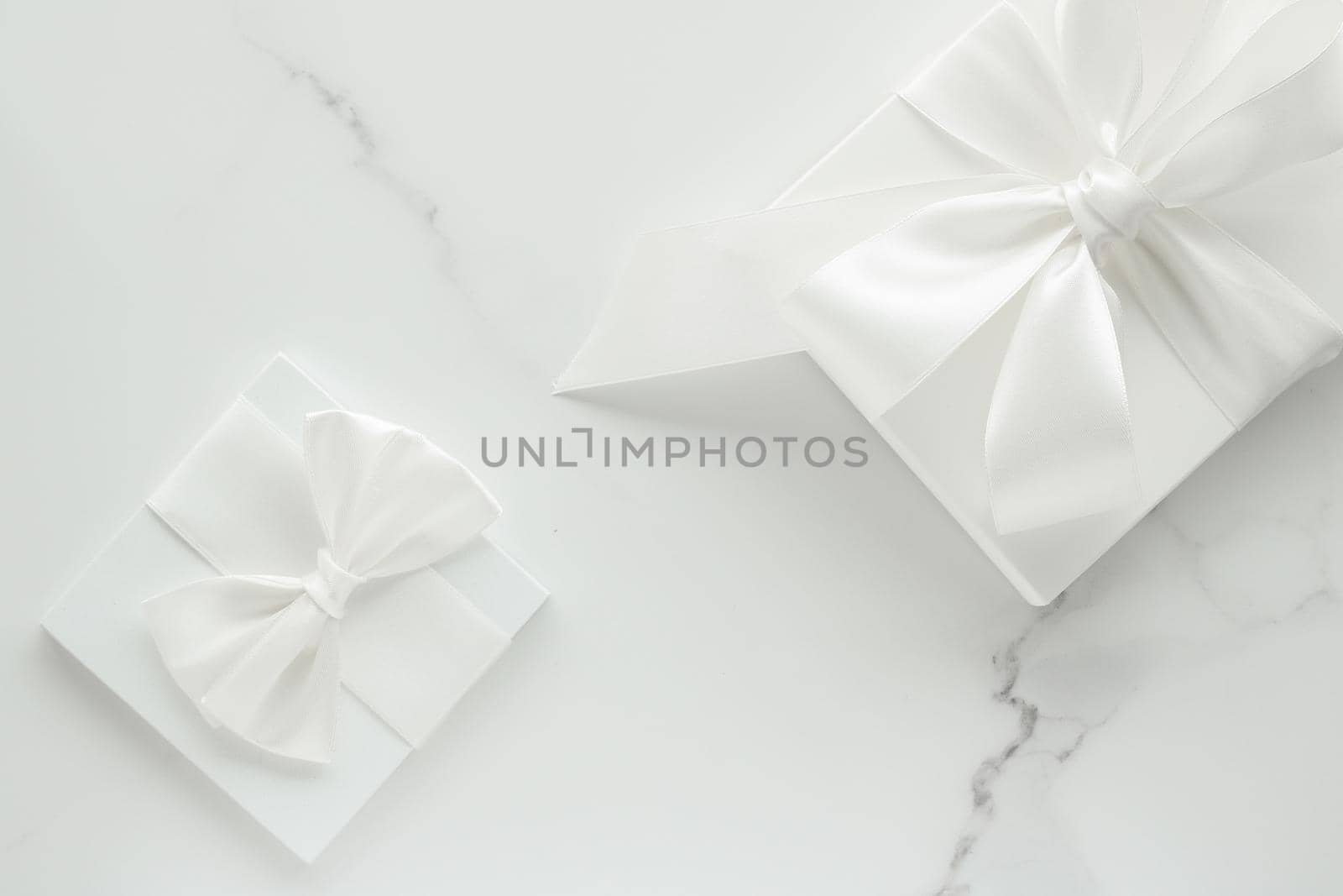 Luxury wedding gifts on marble by Anneleven