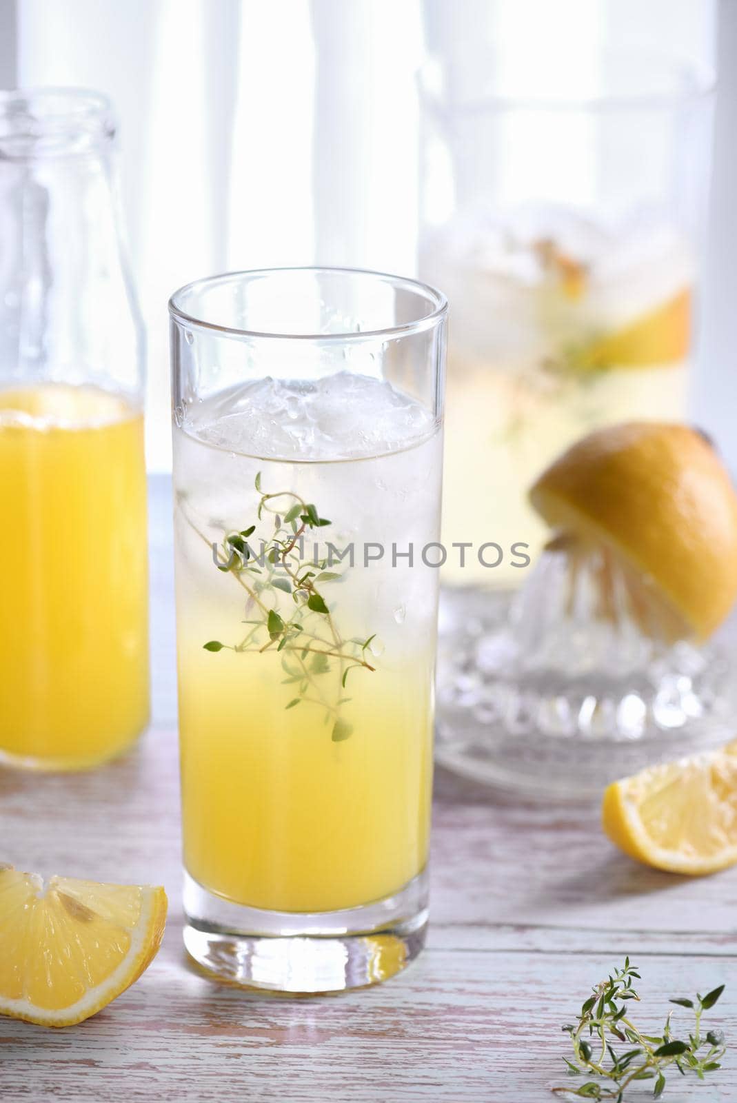 Easy fruit vodka soda. Limoncello by Apolonia