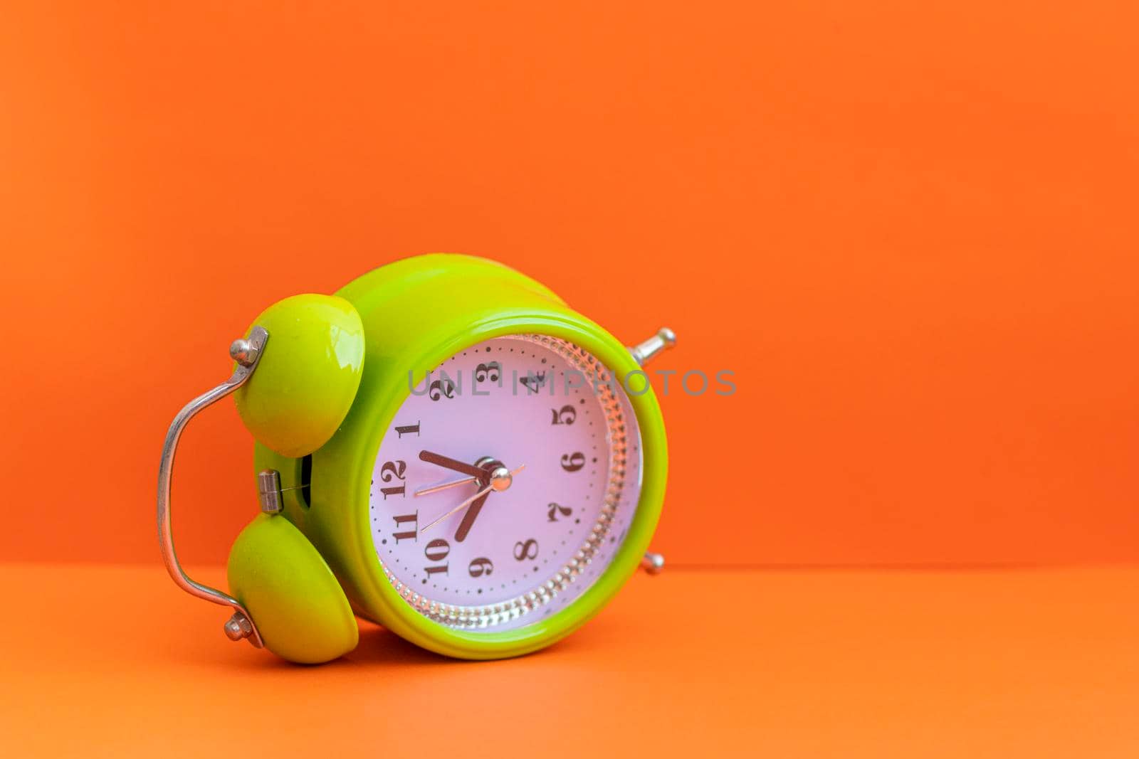 Colorful alarm clock, ideal for waking up in the morning