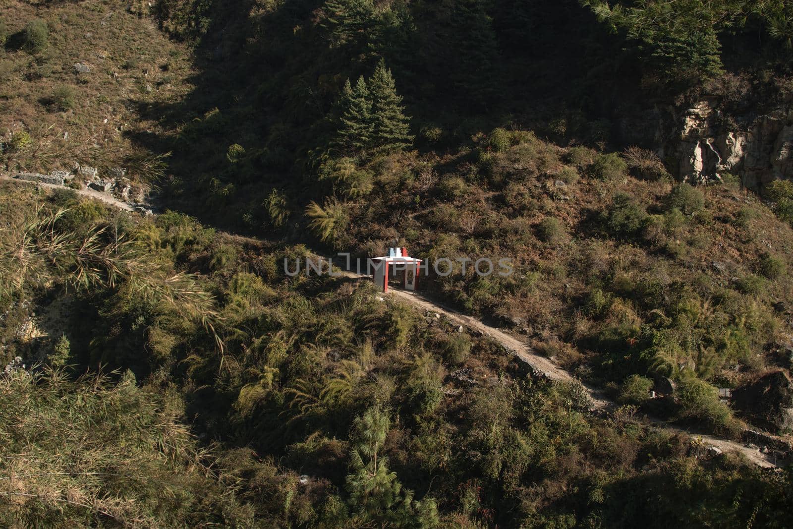 Gate entrance trekking along Annapurna circuit by arvidnorberg