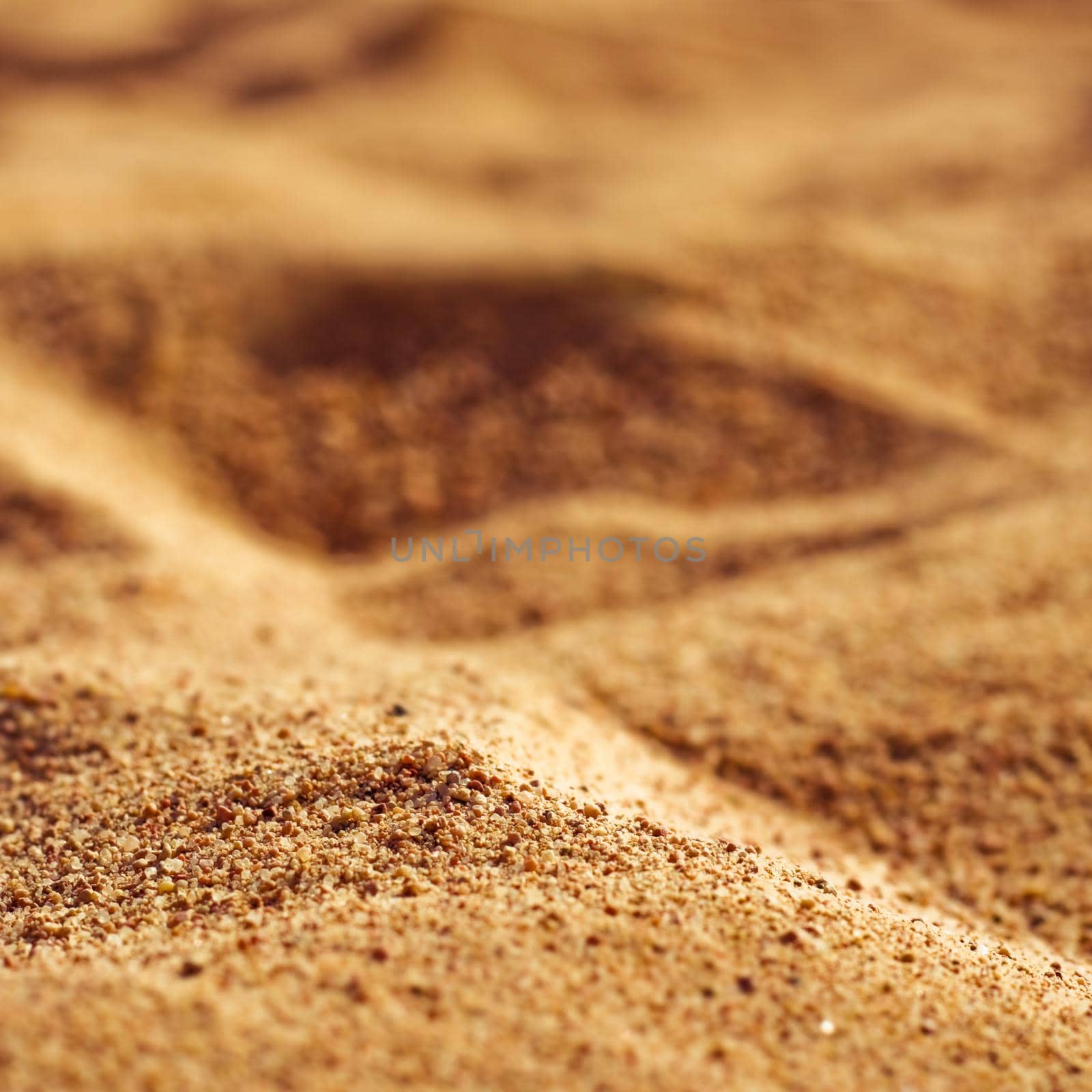 beach sand in summertime - travel, seascape, vacation and summer holidays concept by Anneleven