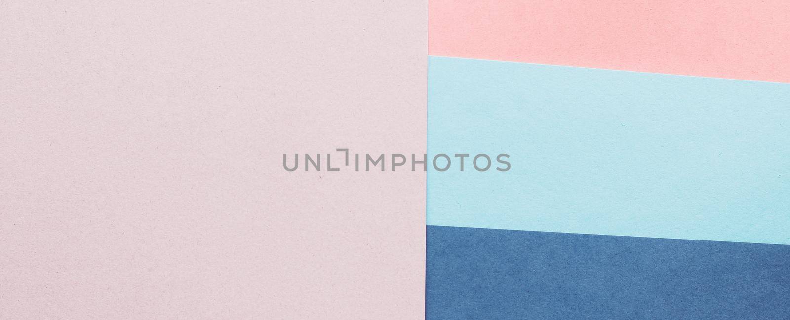 Craft, material and creative concept - Abstract blank paper texture background, stationery mockup flatlay backdrop, brand identity design mock up for holiday branding template and notepaper layout