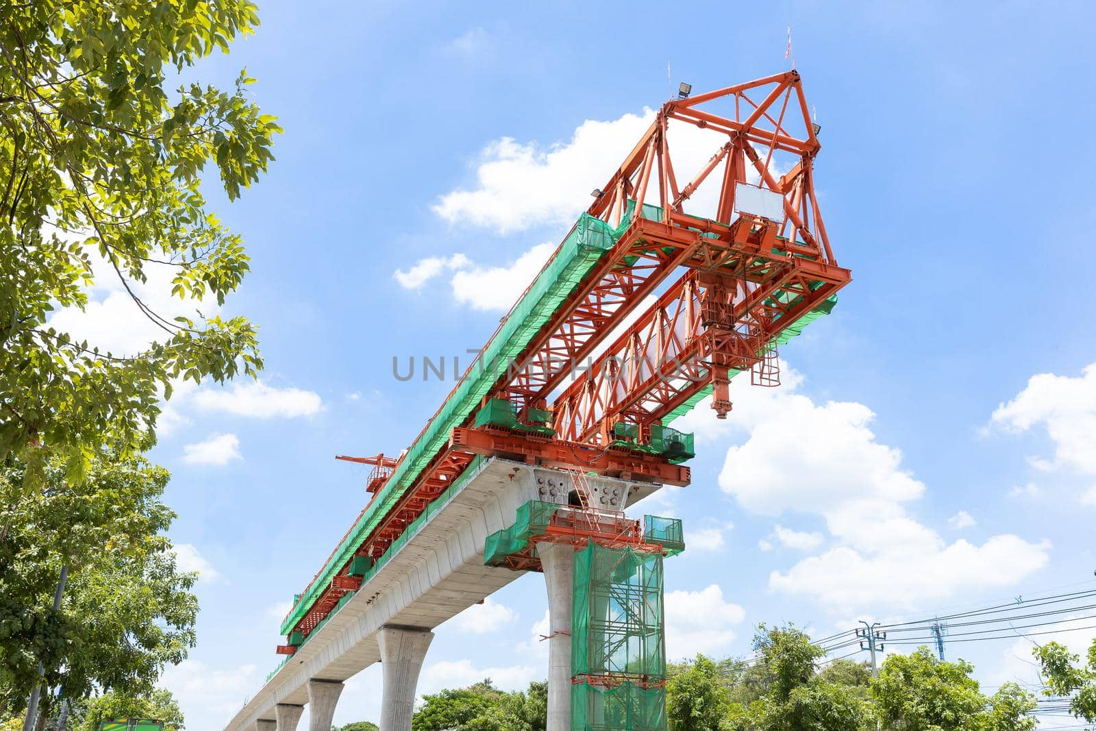sky train elevated railway  by smuay