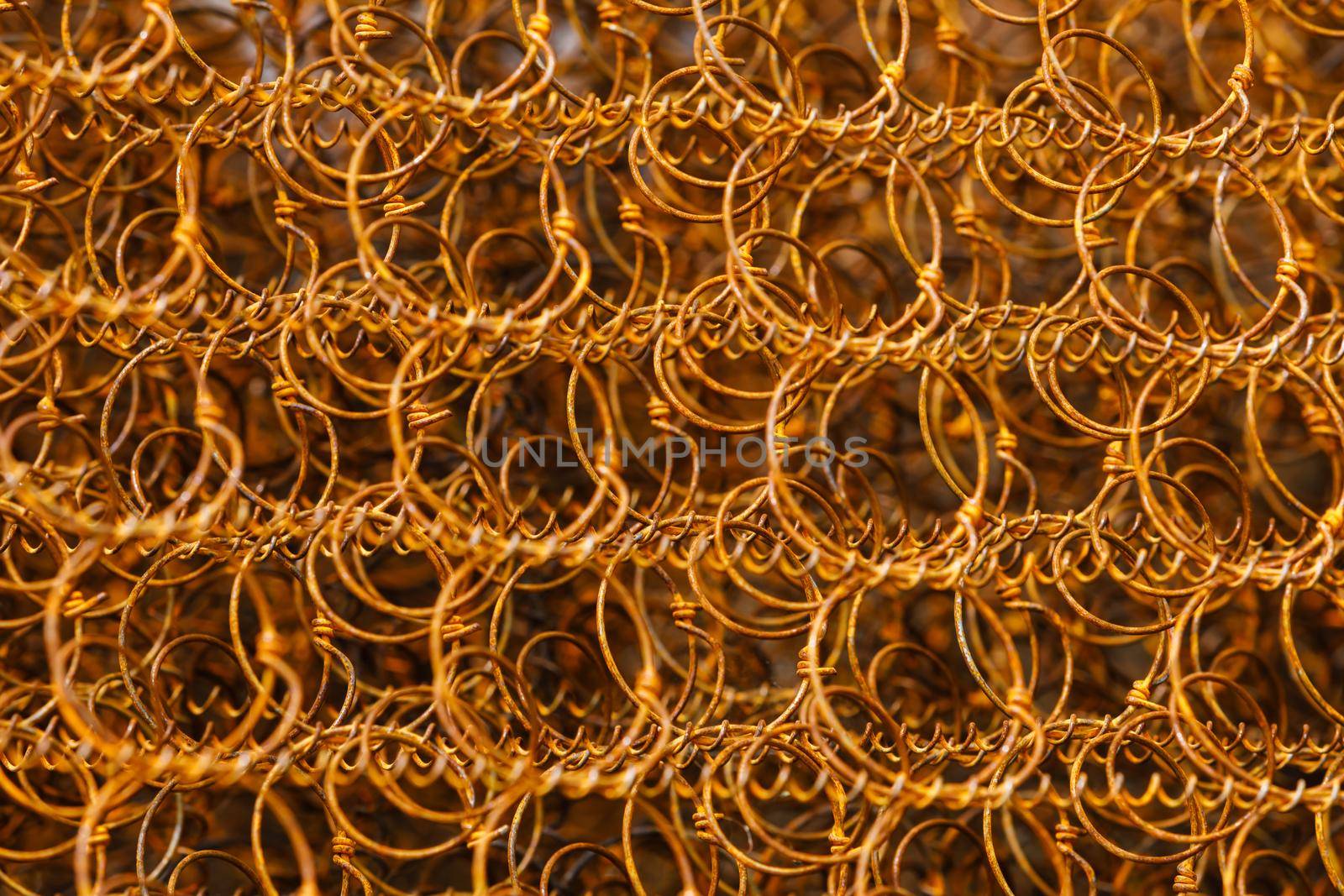 Rusty mattress bed coil spring by smuay