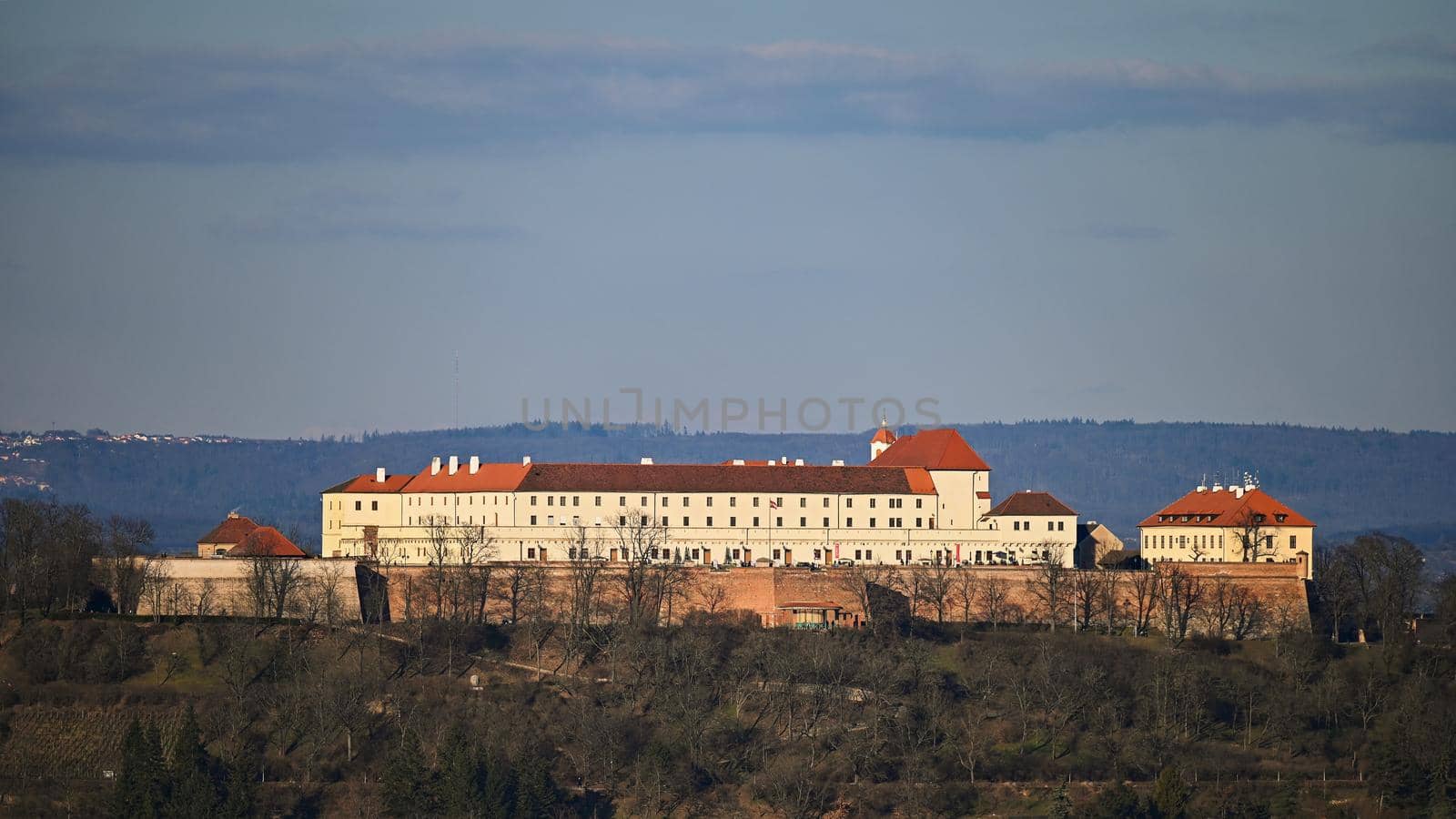 Beautiful old castle Spilberk. City of Brno - Czech Republic. by Montypeter