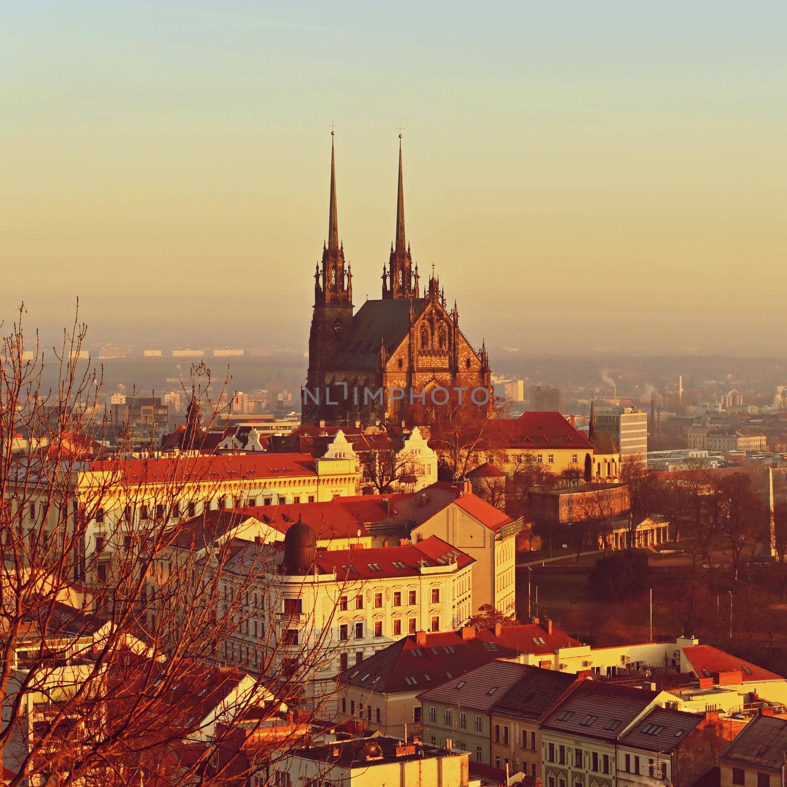 City of Brno - Czech Republic - Europe. Petrov, Cathedral of St. Peter and Paul.  by Montypeter