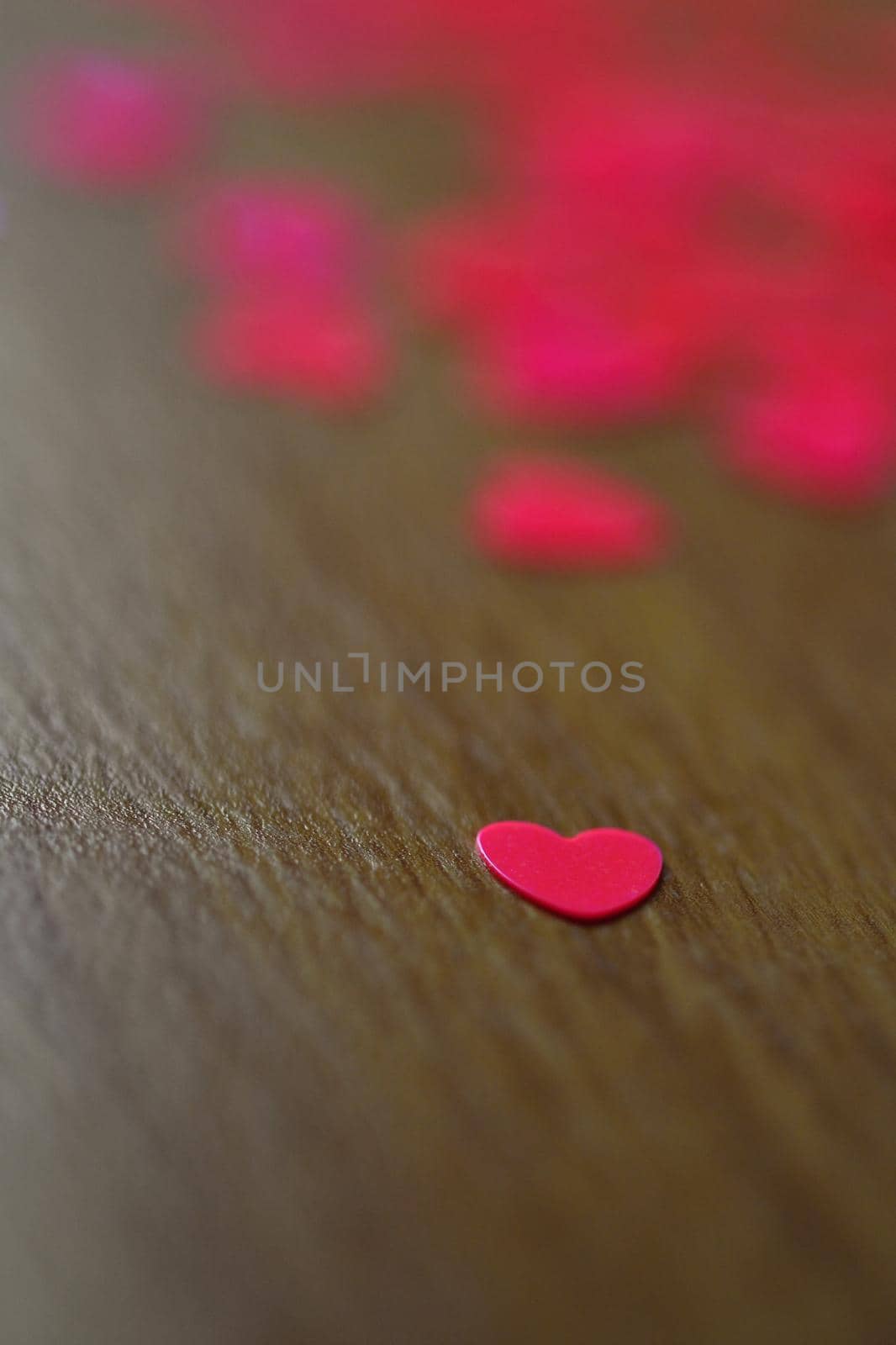 St. Valentines Day concept. Beautiful colorful abstract background with hearts.