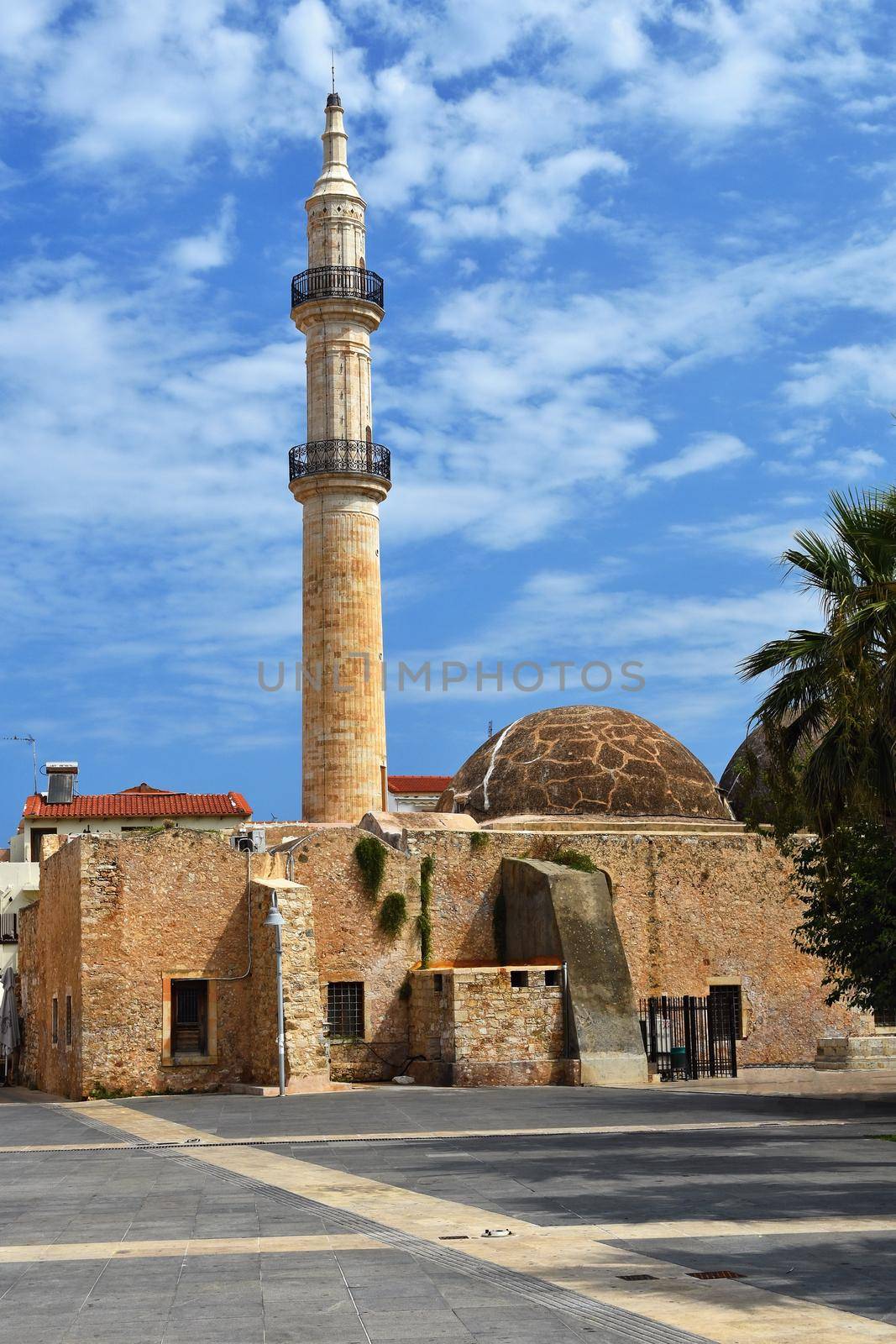 A mosque in greece on the island of Crete by Montypeter