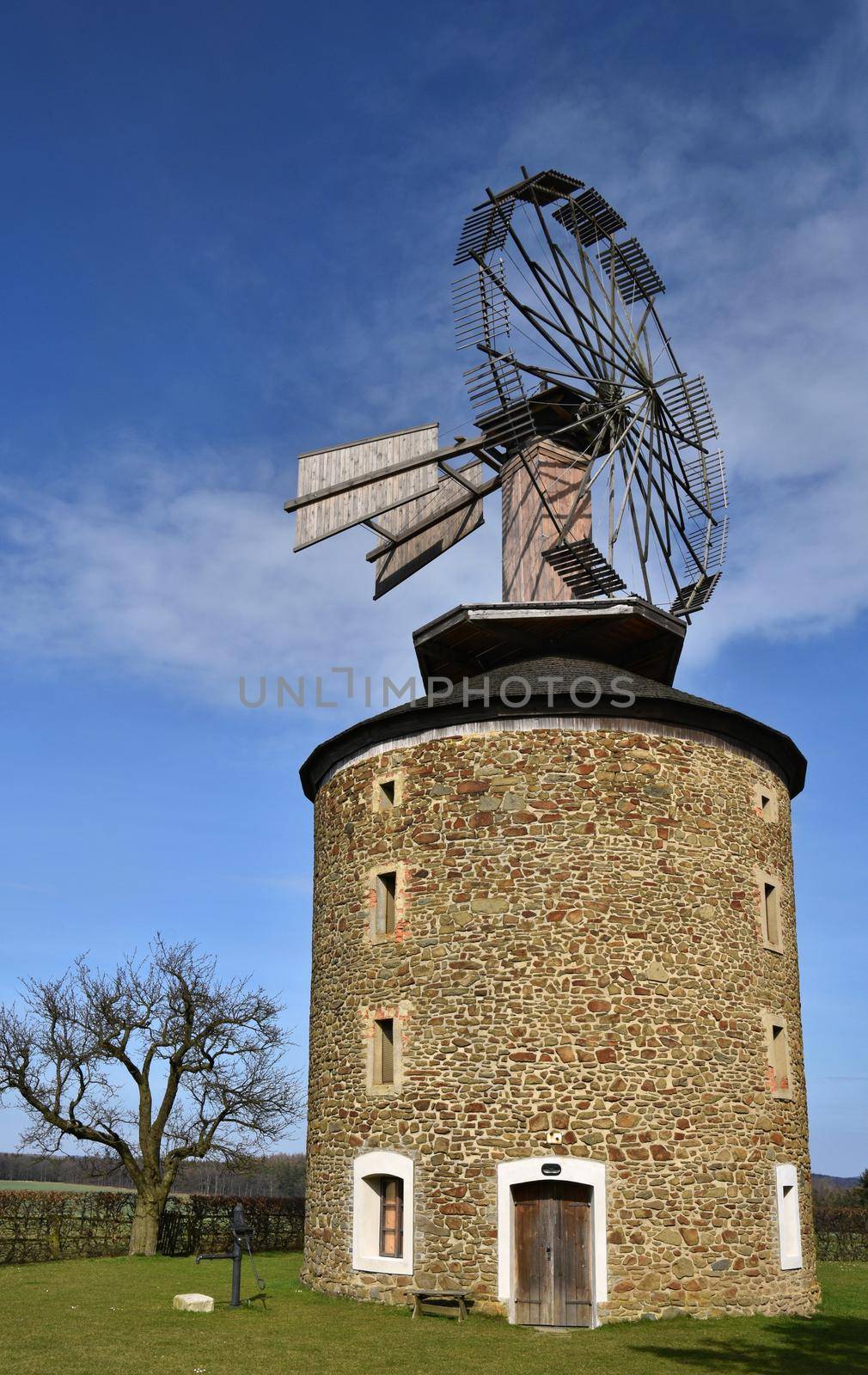 Old windmill - Czech Republic Europe. by Montypeter