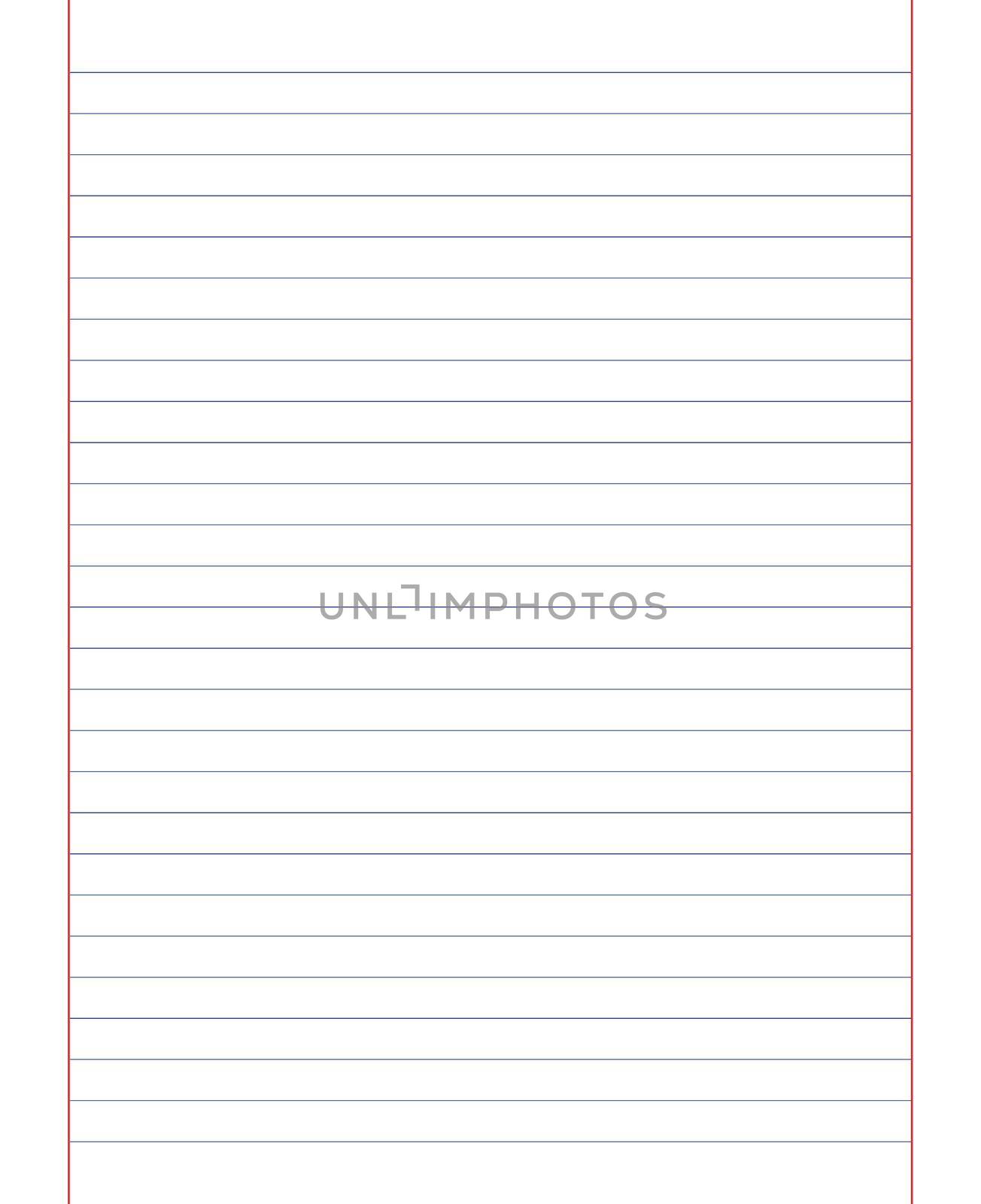 Grid paper. Abstract striped background with color horizontal lines. Geometric pattern for school, wallpaper, textures, notebook. Lined paper blank isolated on transparent background.