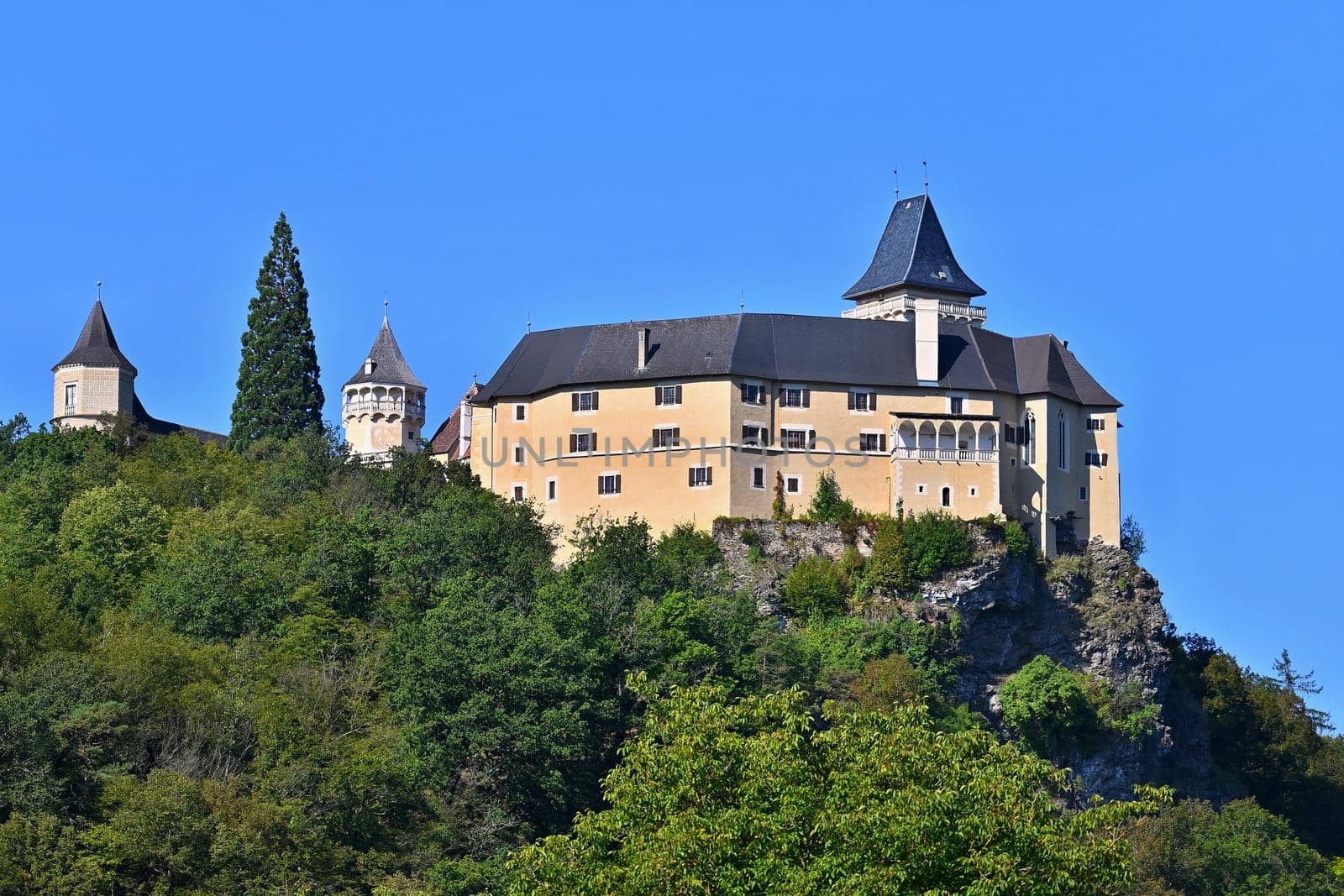 Beautiful old castle Rosenburg in Lower Austria, rebuilt into a Renaissance castle. by Montypeter