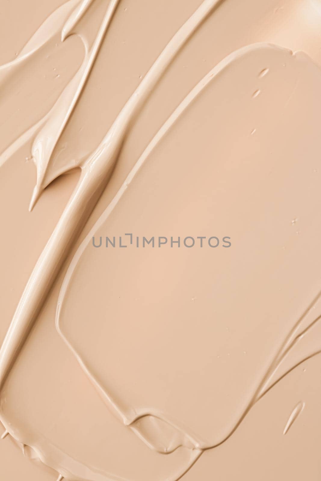 Beige cosmetic texture background, make-up and skincare cosmetics product, cream, lipstick, foundation macro as luxury beauty brand, holiday flatlay design.