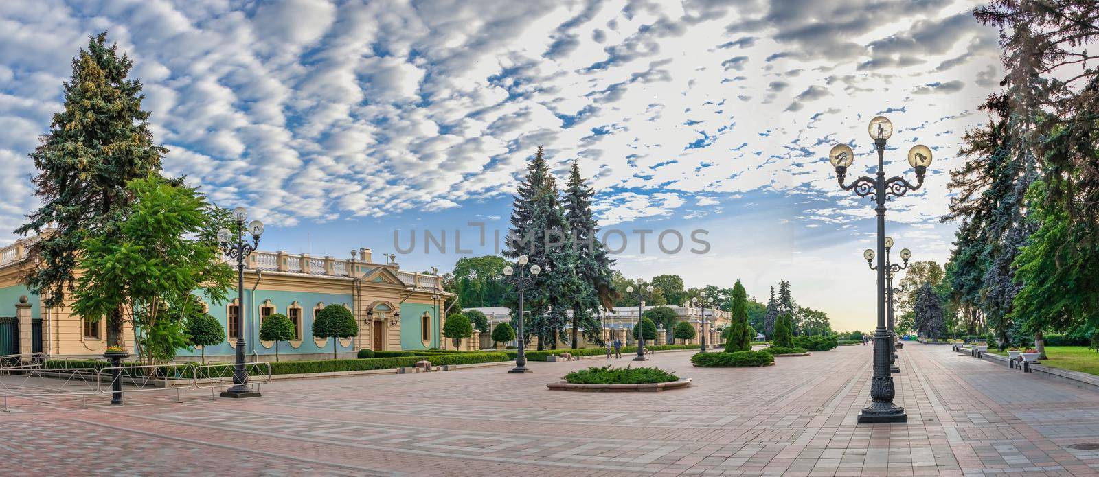 Constitution Square in Kyiv, Ukraine by Multipedia