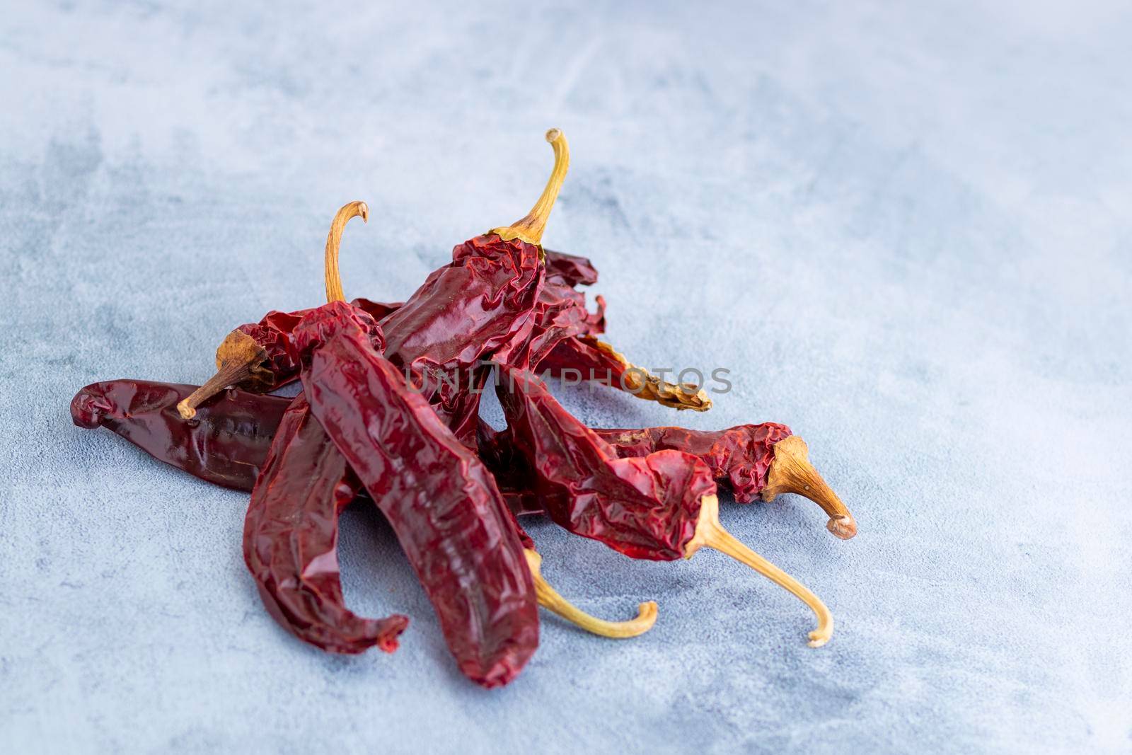 View of dehydrated bell pepper, used as an ingredient in cooking by eagg13