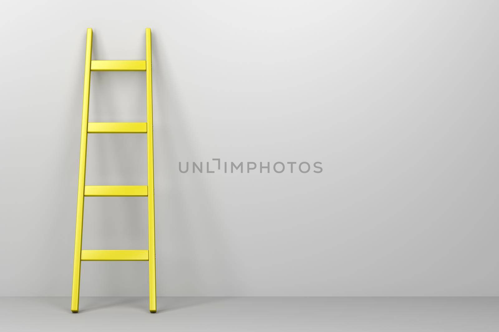 Yellow ladder by magraphics