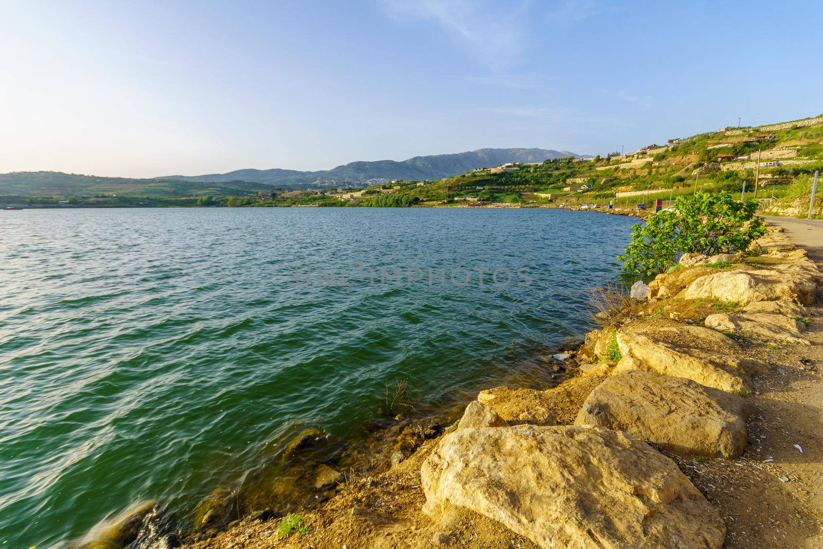 Lake Ram (Ram Pool) in the Golan Heights by RnDmS
